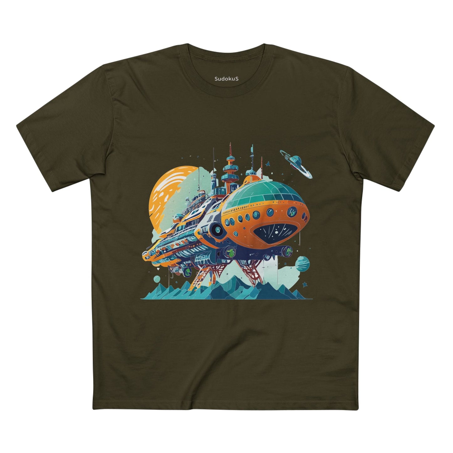 Aliens Graphic Unisex 100 Cotton Staple Tee 37