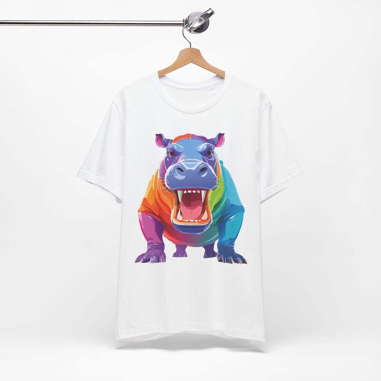 Unisex Animal Tee Shirt With Art Design Wild Animals Graphic Tee For Men Women All Sizes
