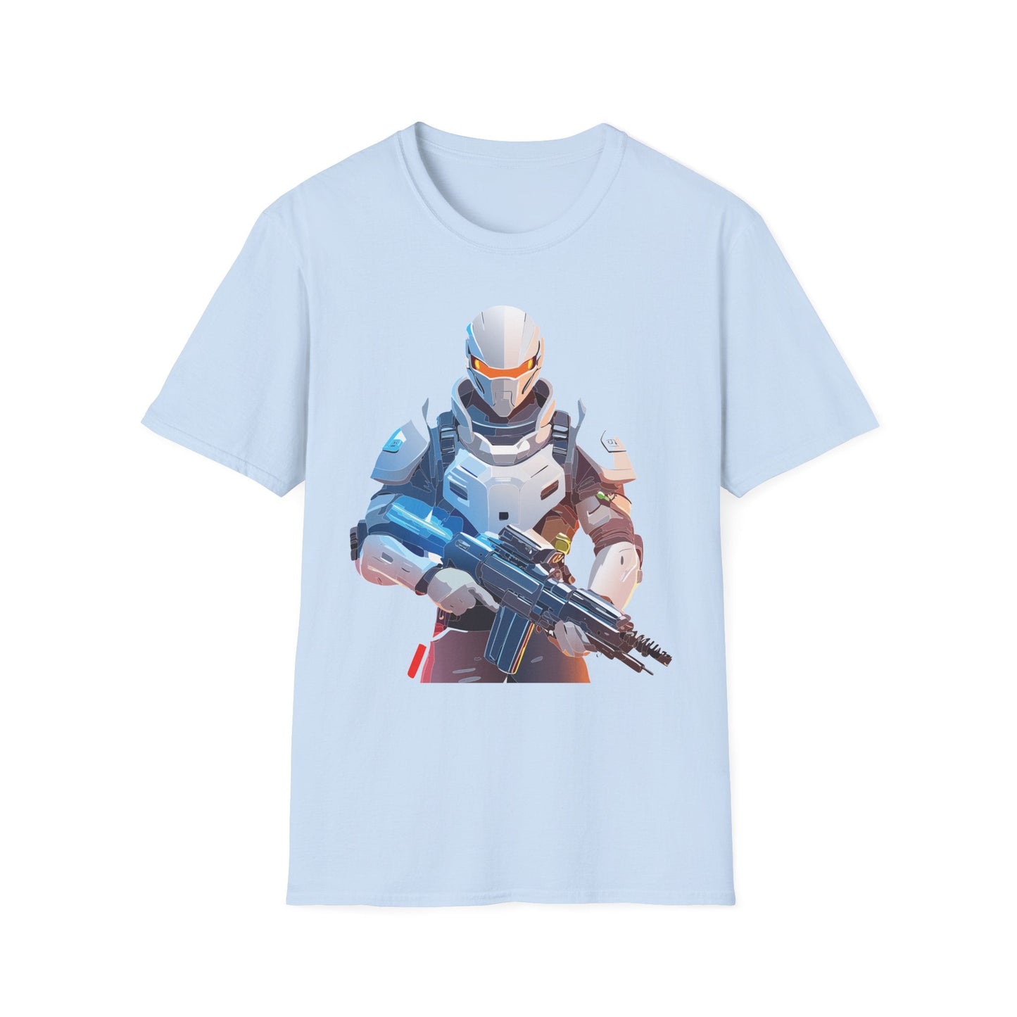 Robocop T Shirt Unisex Softstyle Ring Spun Cotton Tee With Robocop Art Design Premium Comfort