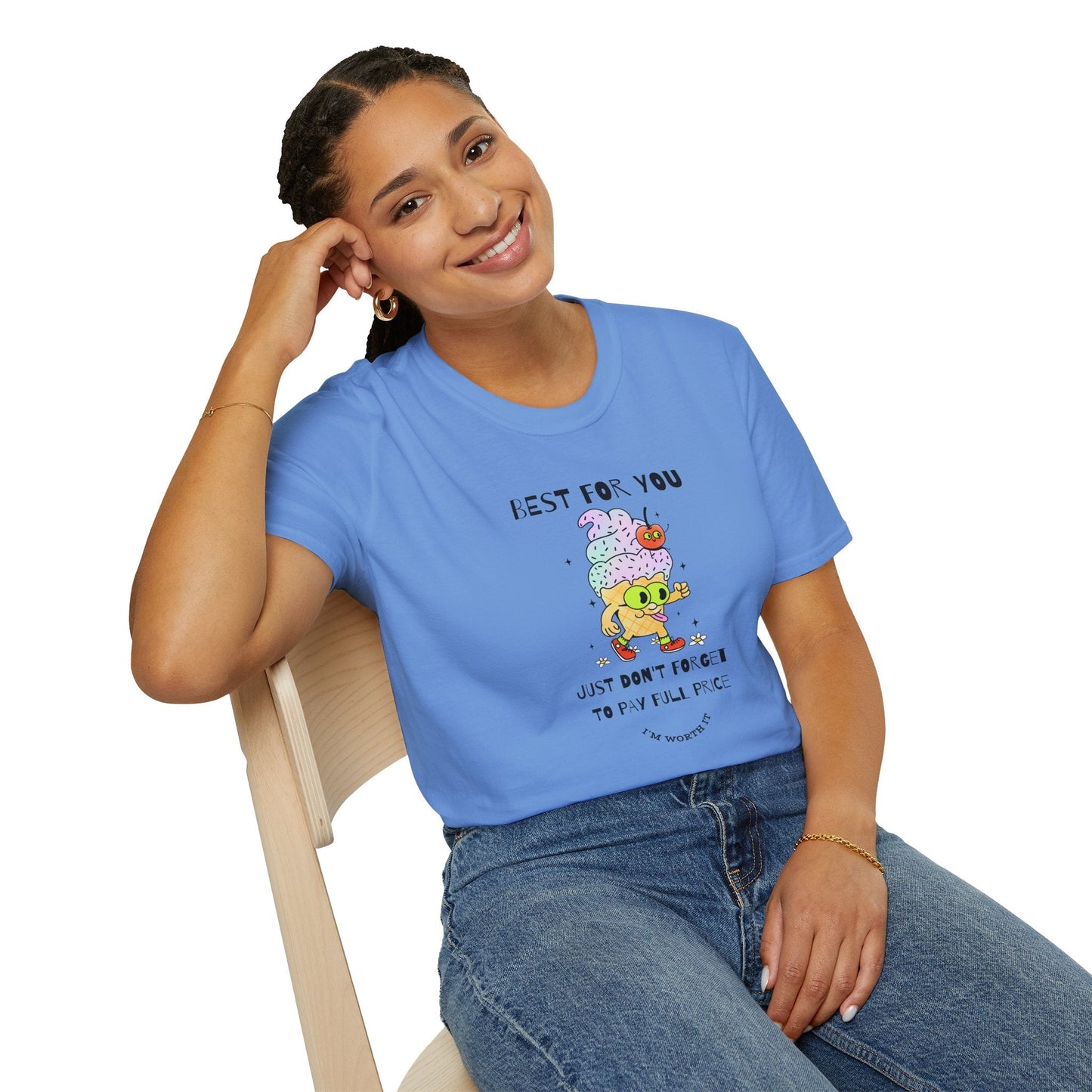 Funny Food T Shirts Unisex Softstyle Tee Cotton Gildan 64000 Short Sleeve Graphic Tee