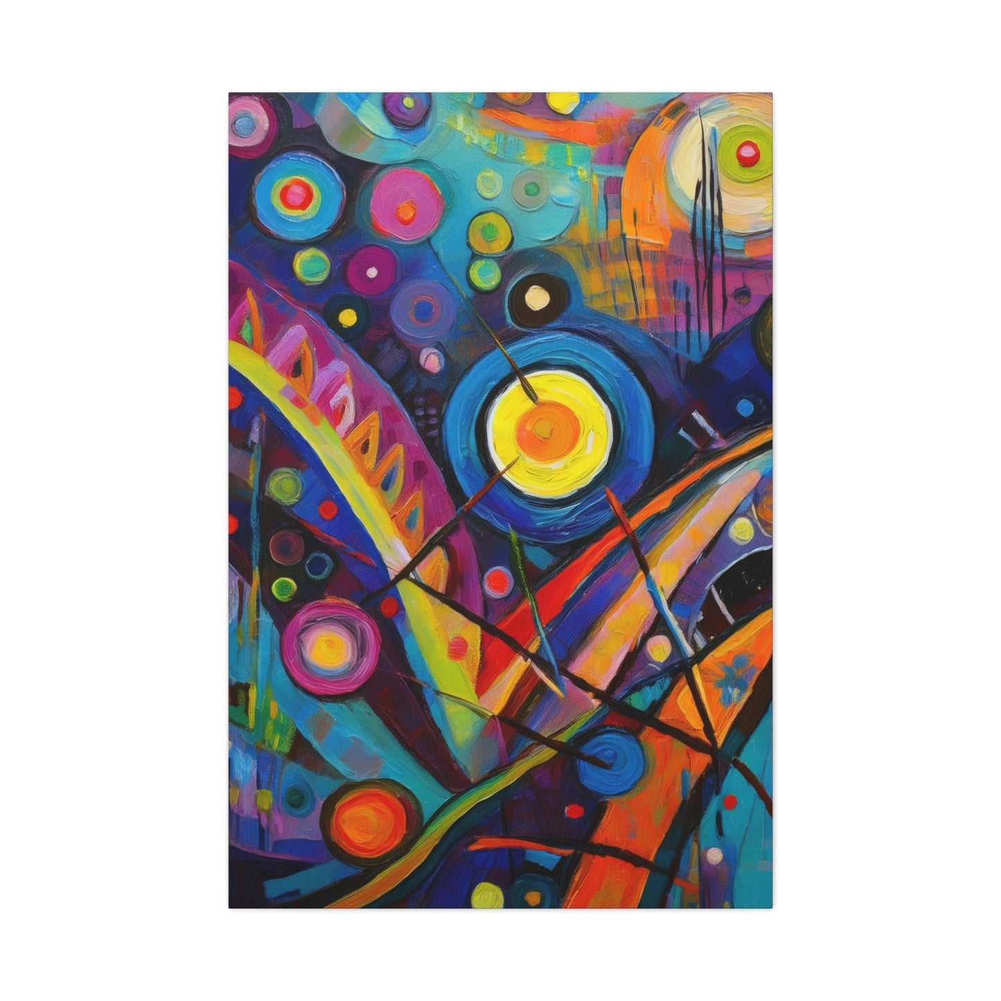 Abstract Oil Painting Print Canvas 20x24,20x30,24x30 24x32,24x36,30x40 32x48,36x48,40x60 Pine-Wood Inner Frame ABS-127