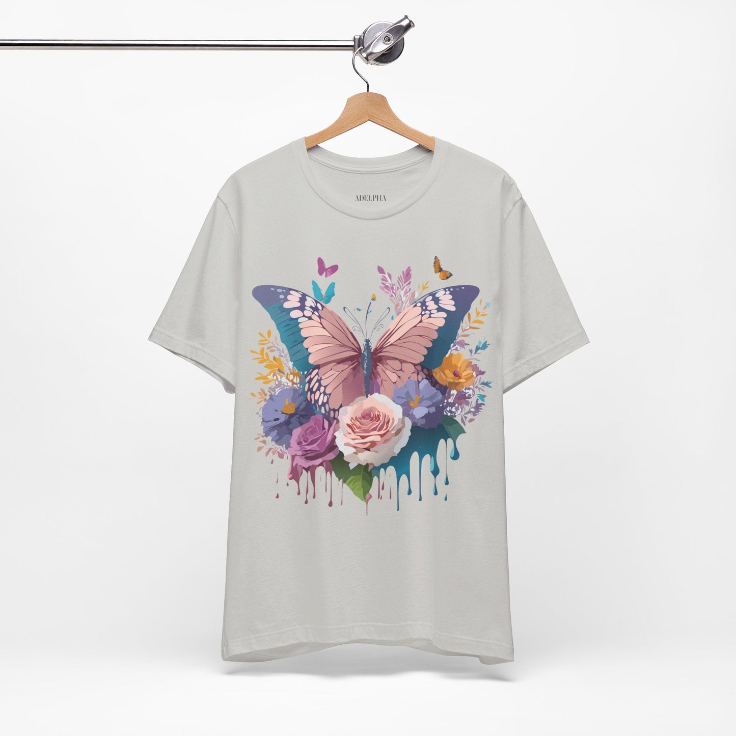 Butterfly Graphic Tee Unisex Short Sleeve Artwork By Adelpha