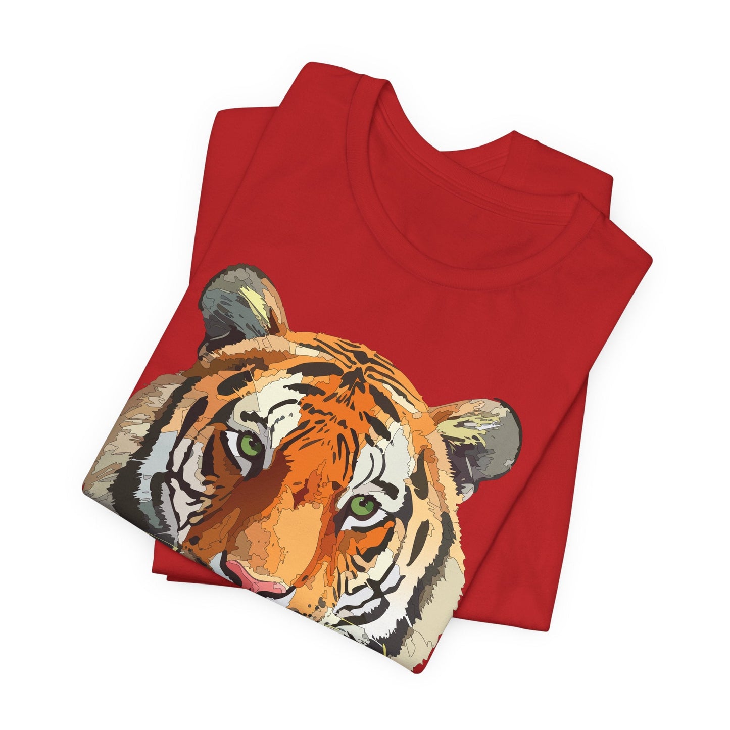 Unisex Animal Graphic Tee Shirt With Wildlife Art Design For Everyday Comfort Gildan 64000