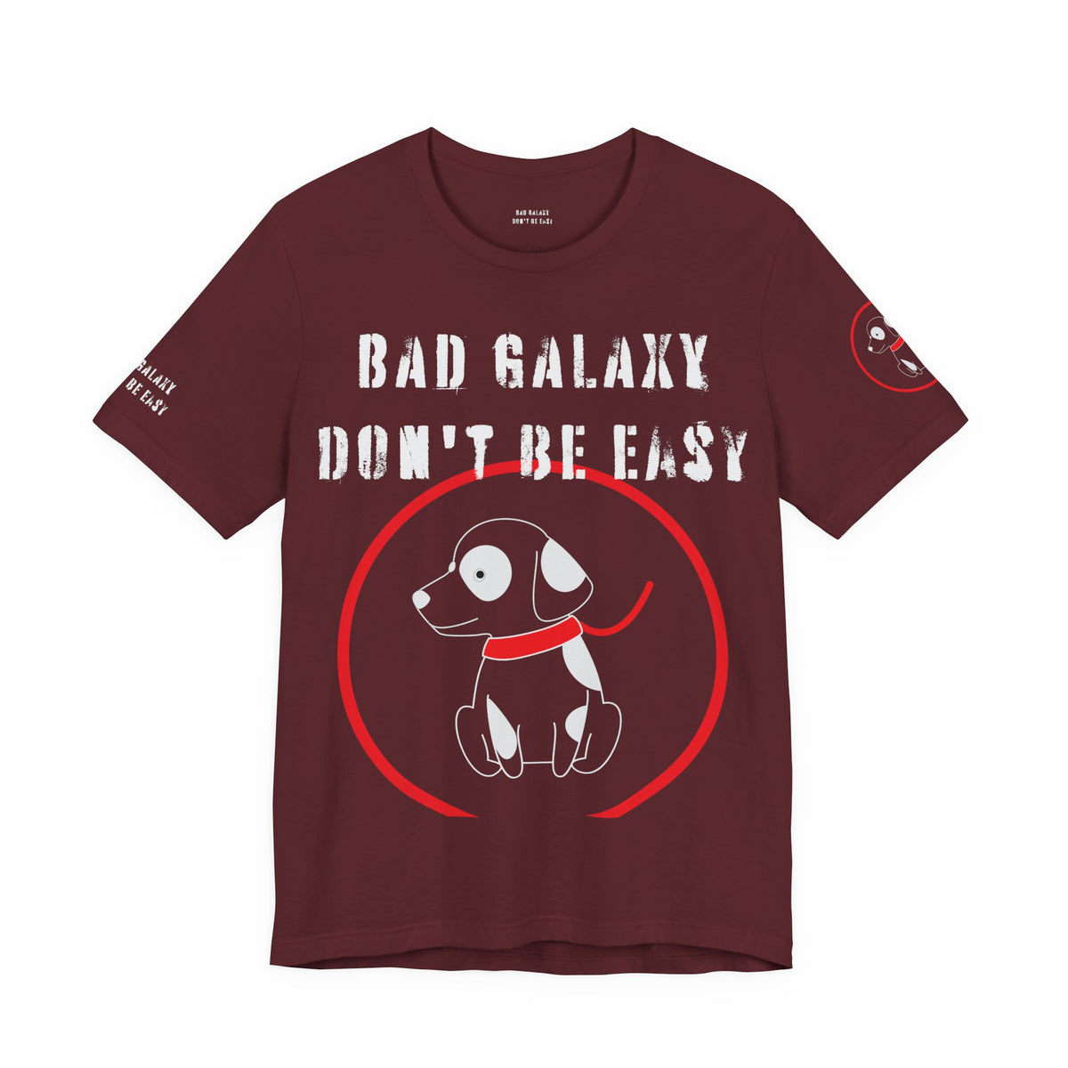 Funny Dog Graphic Unisex Cotton Bella+Canvas Tee with Art Design b88