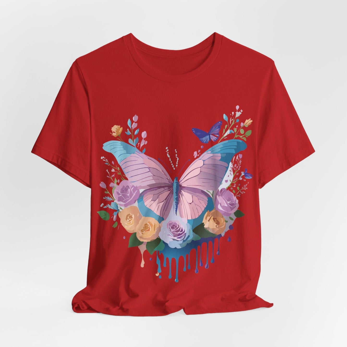 Adelpha Unisex Graphic Tee With Vintage Inspired Artwork Short Sleeve