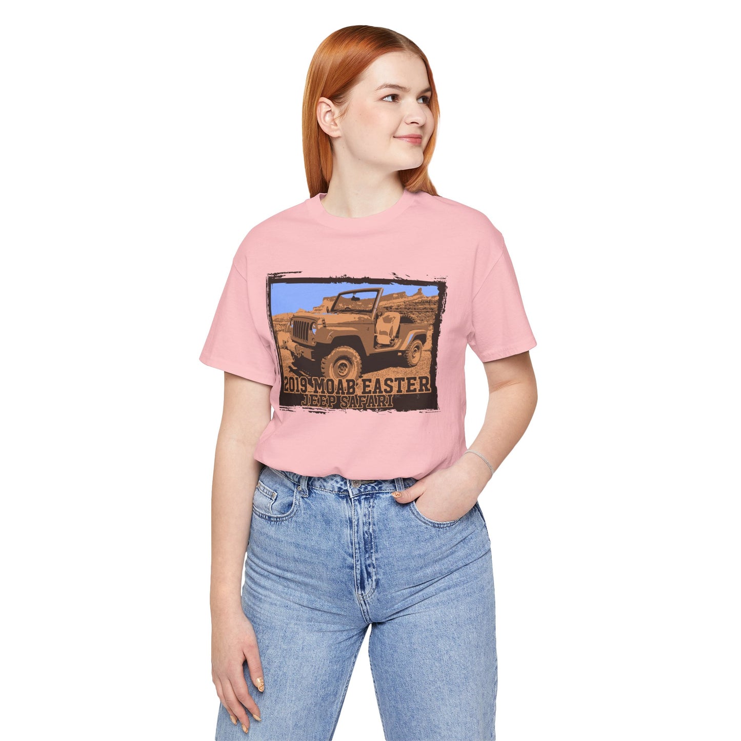 Moab Easter Safari Graphic Design Tee, Moab Easter Shirt, Vintage Tees, Art Design T-Shirt, Graphic Tee, Retro Art Shirts