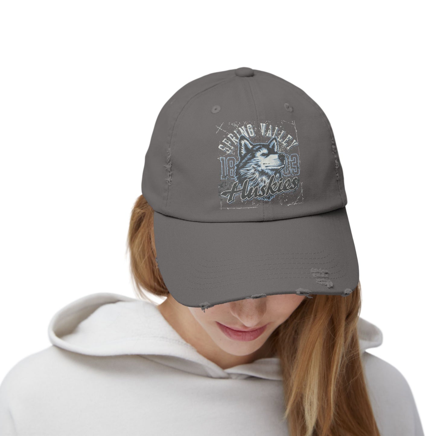 Unisex Vintage Sports Logo Cap, Cap with Sports Logo, Cap with Band Logo