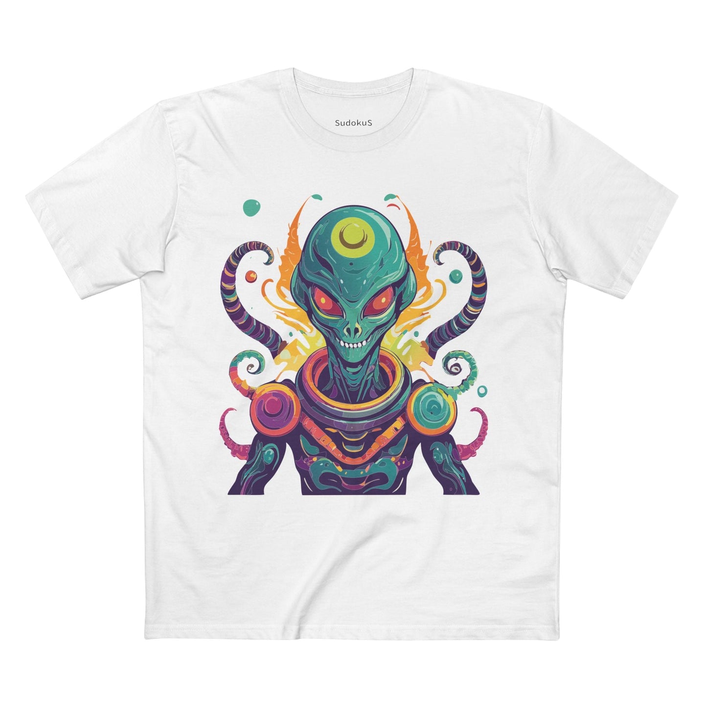 Aliens Graphic Unisex 100 Cotton Staple Tee 26