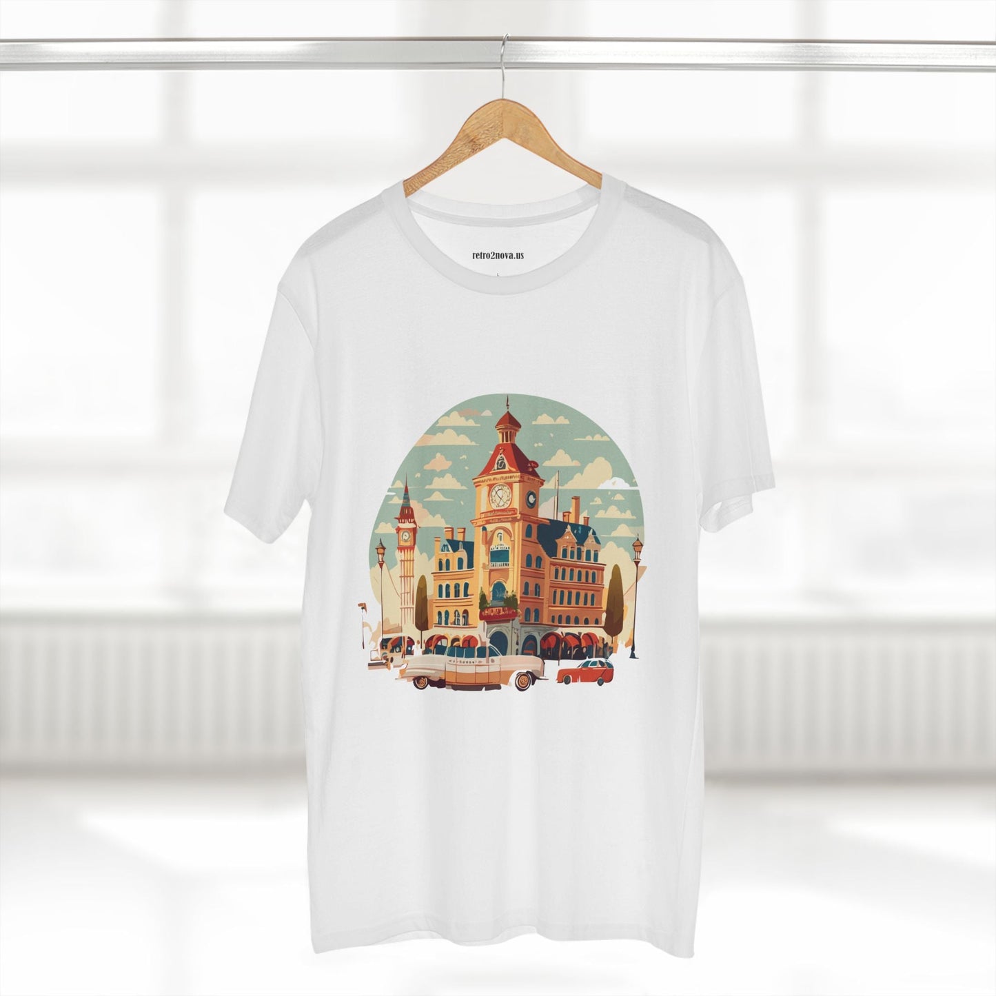 Retro Car Shirts Vintage Car Shirts RC3 Unisex Premium Cotton Tee with Original Car Artwork