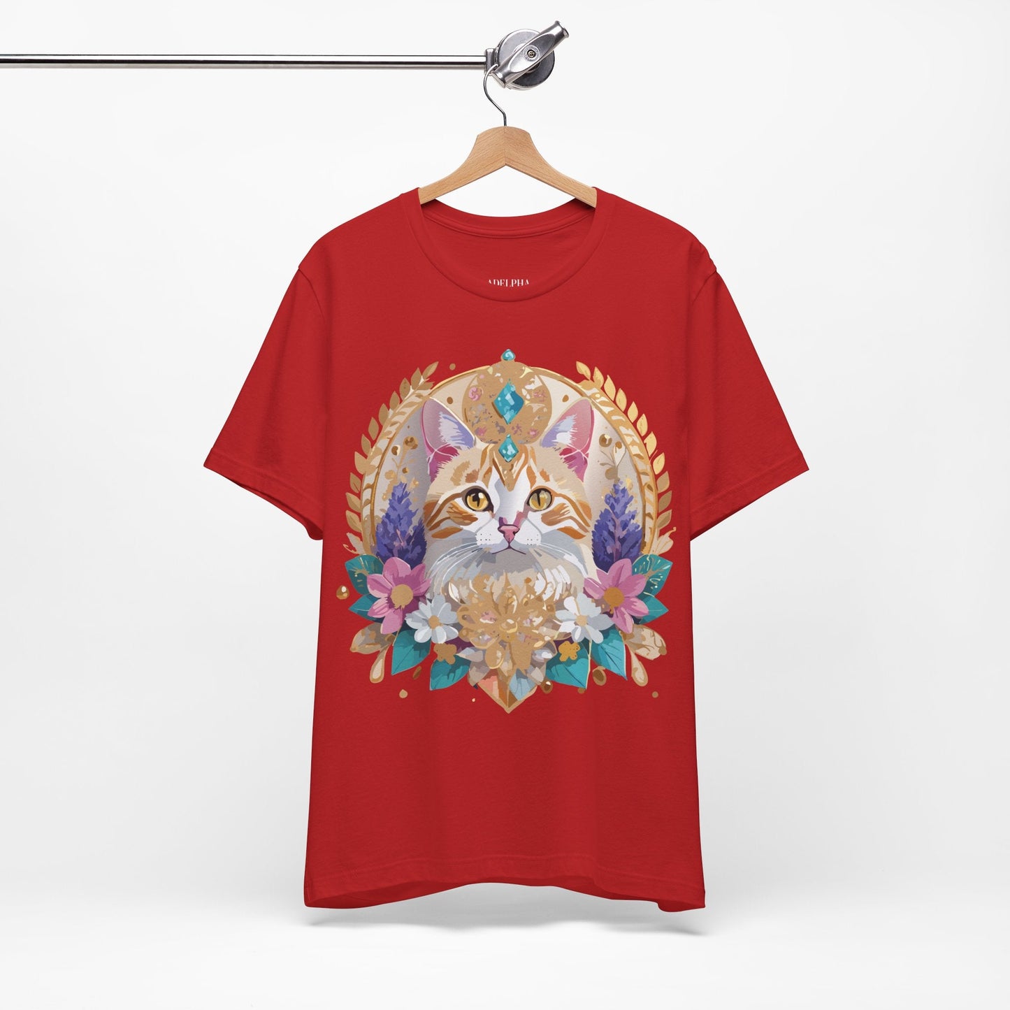 Medallion Graphic Unisex 100 Cotton Vintage Animal Medal Artwork Tee 10