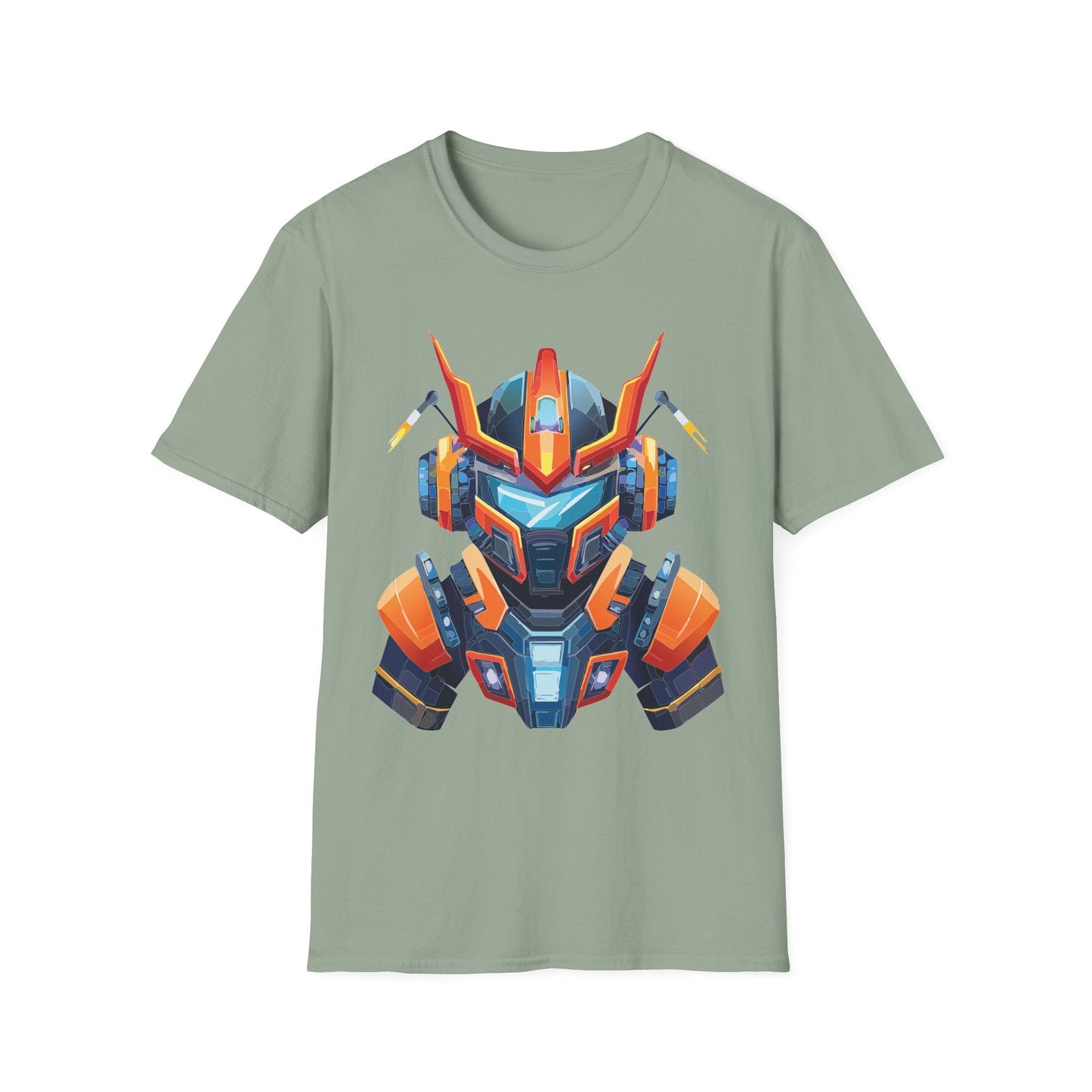Cyborg Tee Unisex Robot Shirt Terminator Style 100 Percent Ring Spun Cotton Short Sleeve