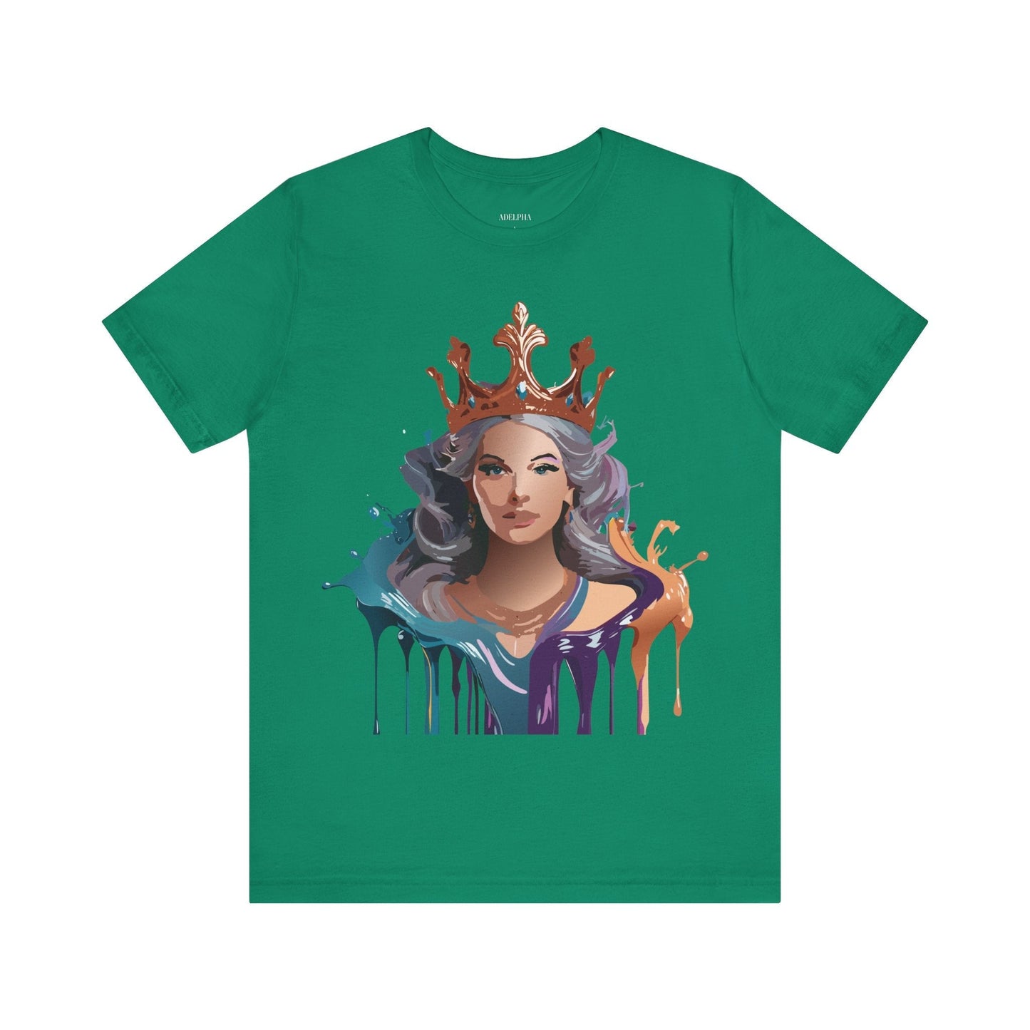 Queen Graphic Tee By Adelpha Art Design Unisex Short Sleeve Vintage Inspired Shirt