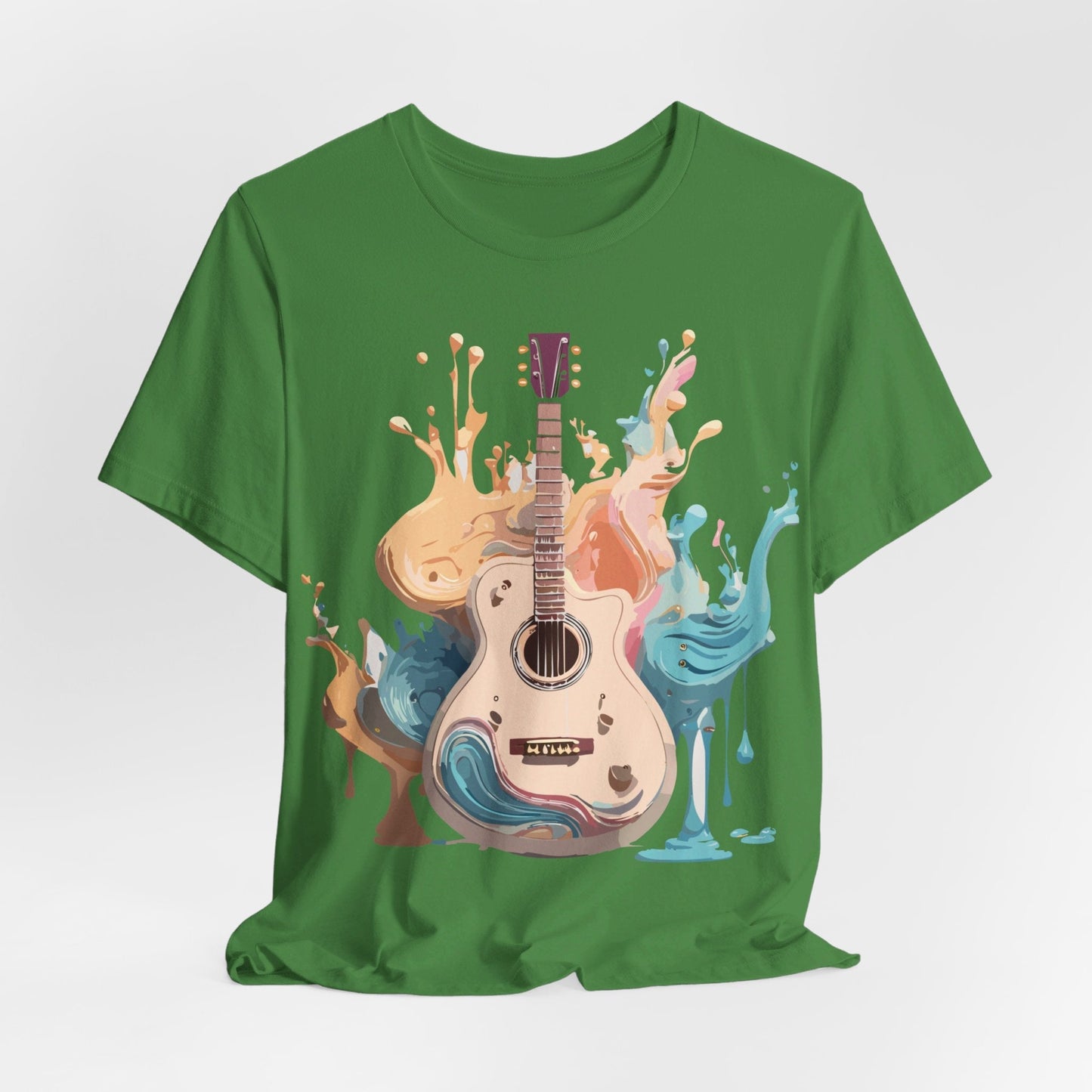 Music Graphic Unisex 100 Cotton Vintage Art with Musical Elements Tee 67