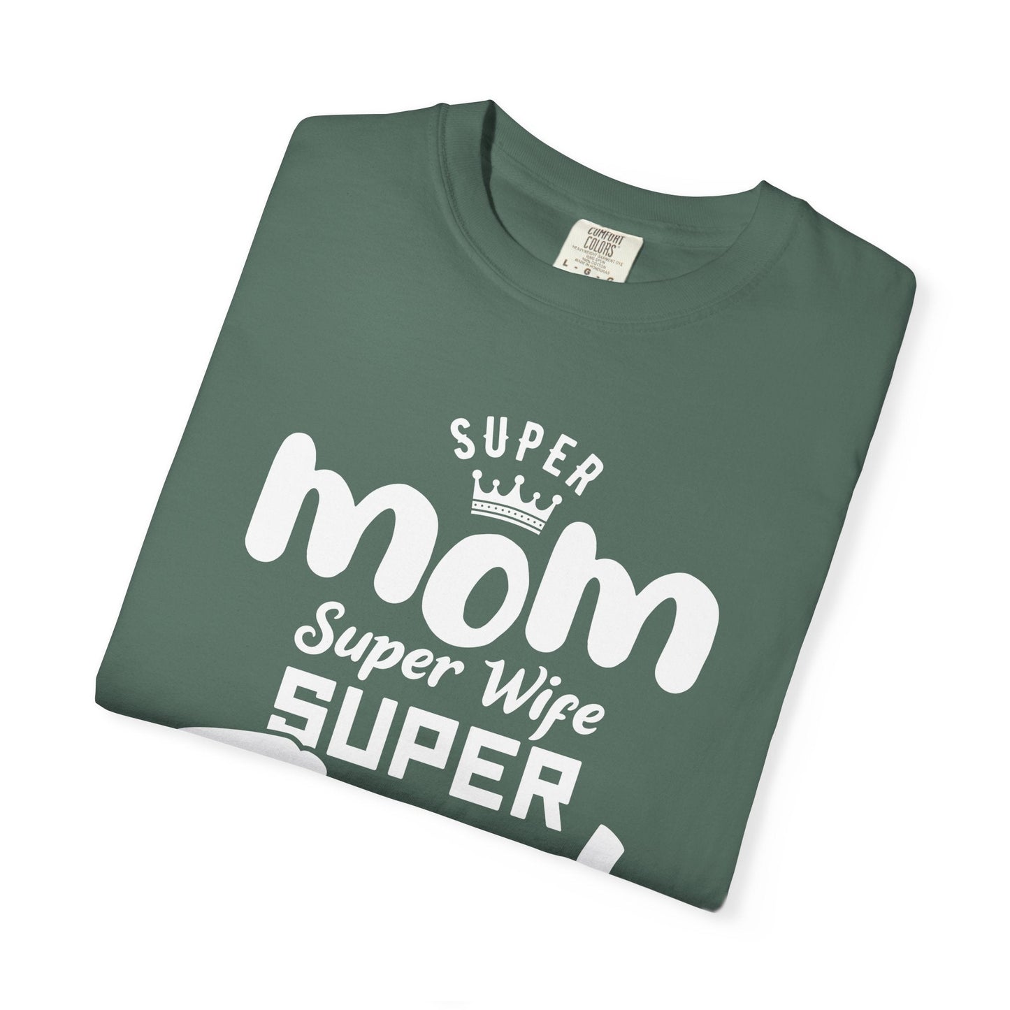 Mom T-shirt Mother's Day Mama Tee Unisex Comfort Colors Garment-Dyed Cotton h45