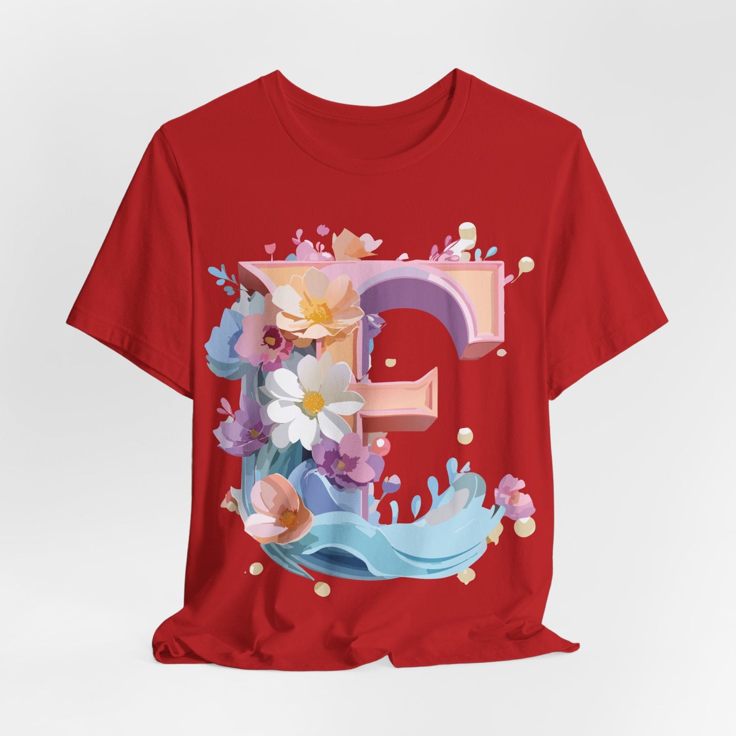Unisex Letter E Graphic T Shirt By Adelpha Vintage Inspired Artwork Tee For Everyday Wear