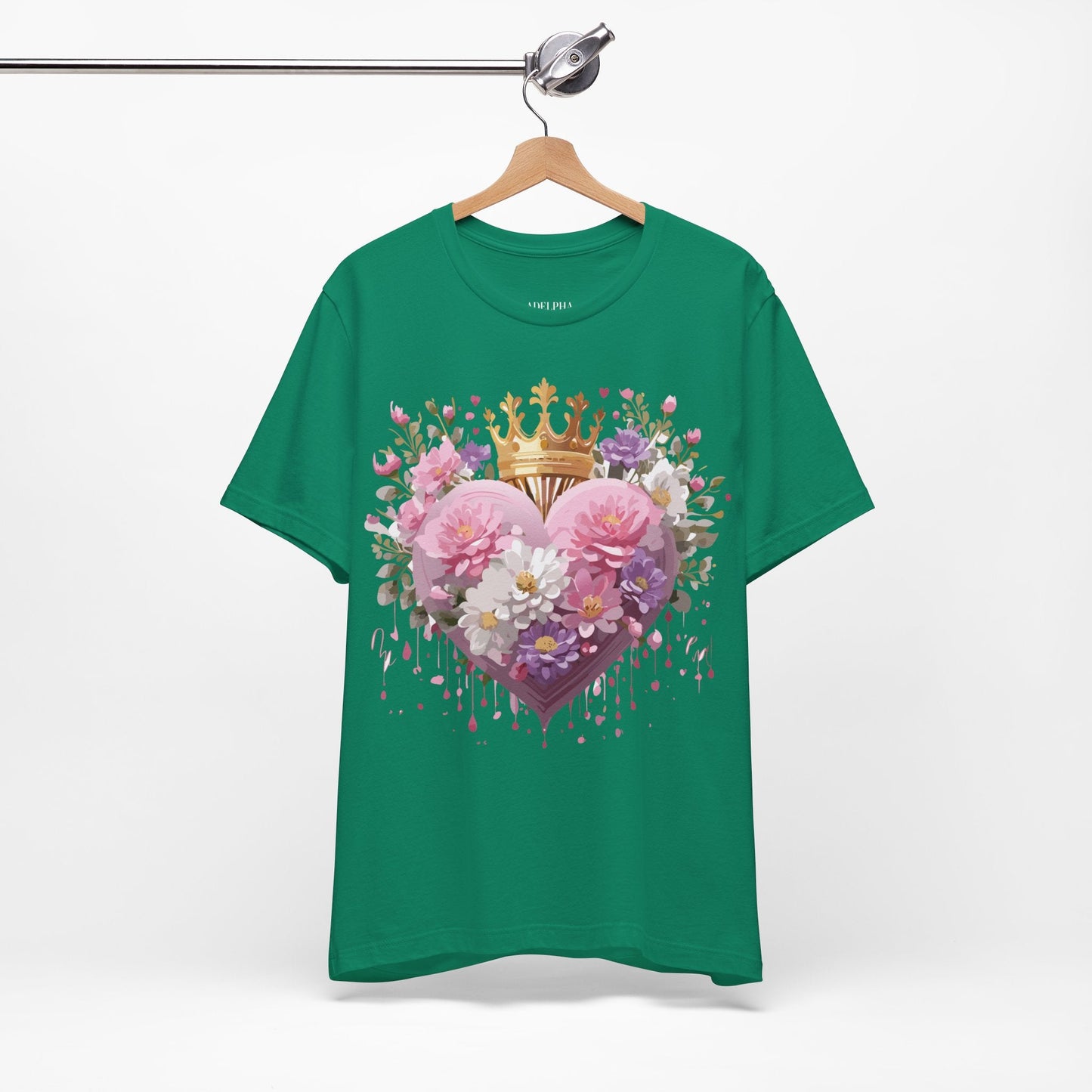 Valentine Graphic T Shirt Unisex Jersey Short Sleeve Adelpha Art Design Tee Vintage Inspired
