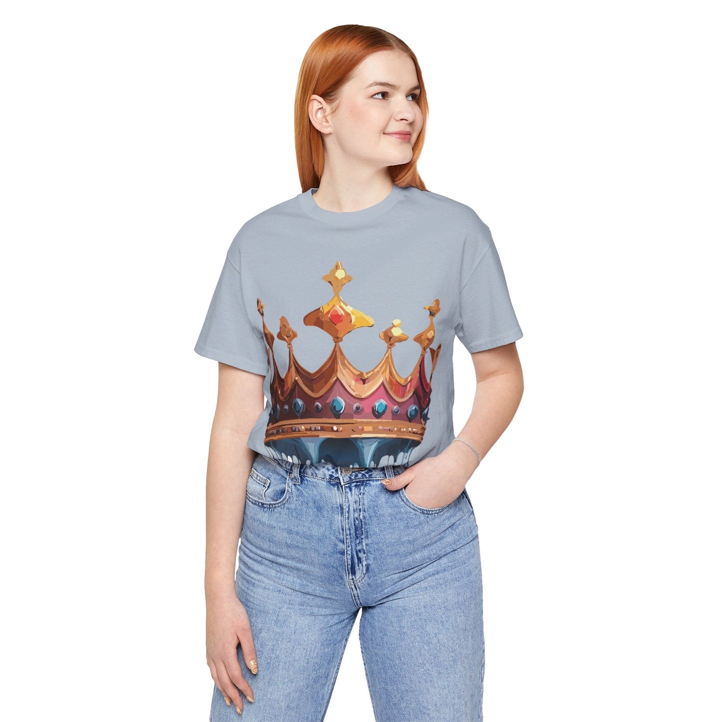 Adelpha Crown Graphic Tee Unisex Short Sleeve Jersey Art Shirt Vintage Inspired