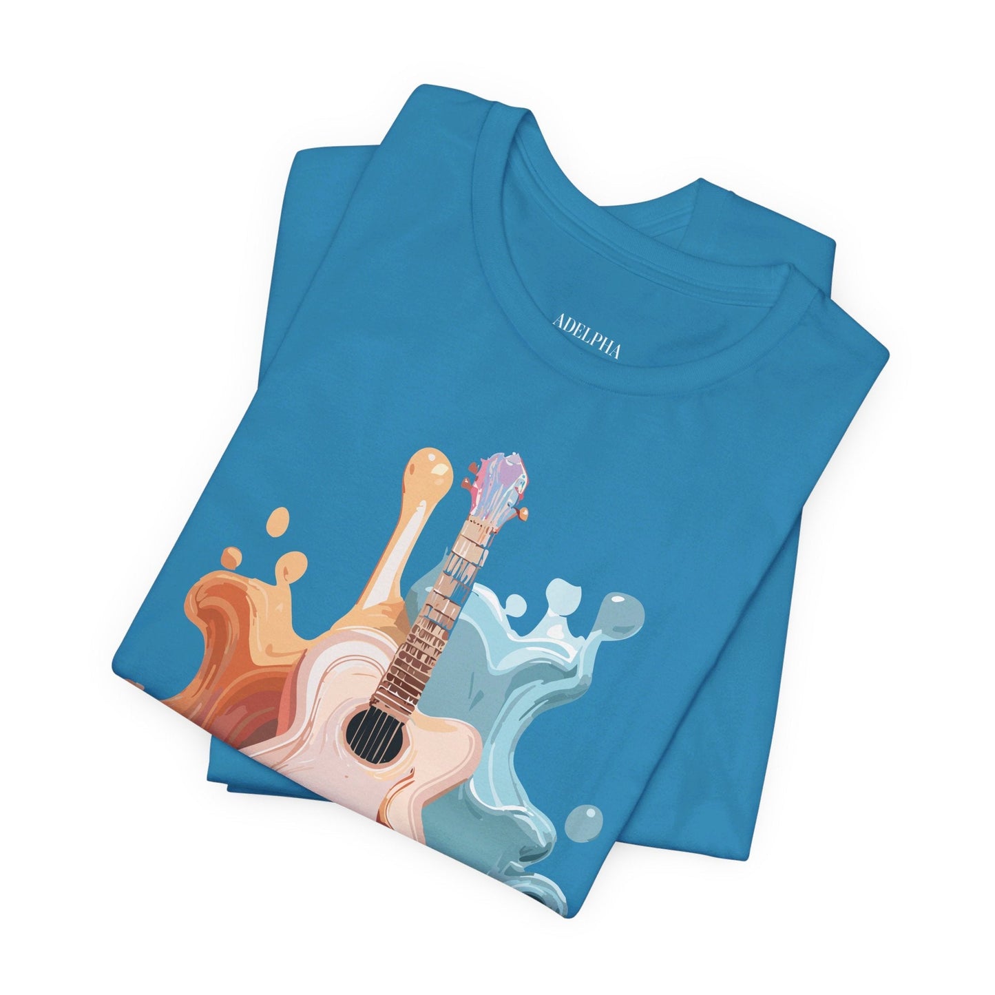 Adelpha Music Graphic Tee Unisex Jersey Short Sleeve Shirt Vintage Inspired Artwork