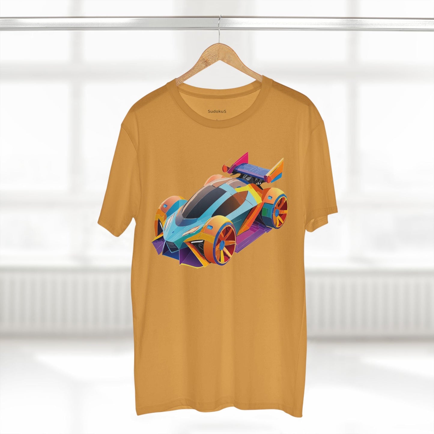 Car Graphic Unisex 100 Cotton Staple Tee 23