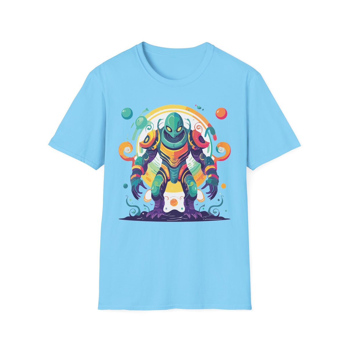 Alien Cosmos Graphic Tee Gildan Unisex 100 Cotton Tee Shirt a13