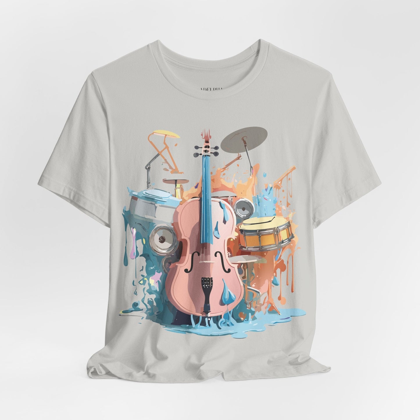 Adelpha Graphic Tee Unisex Short Sleeve Shirt With Vintage Inspired Artwork Design