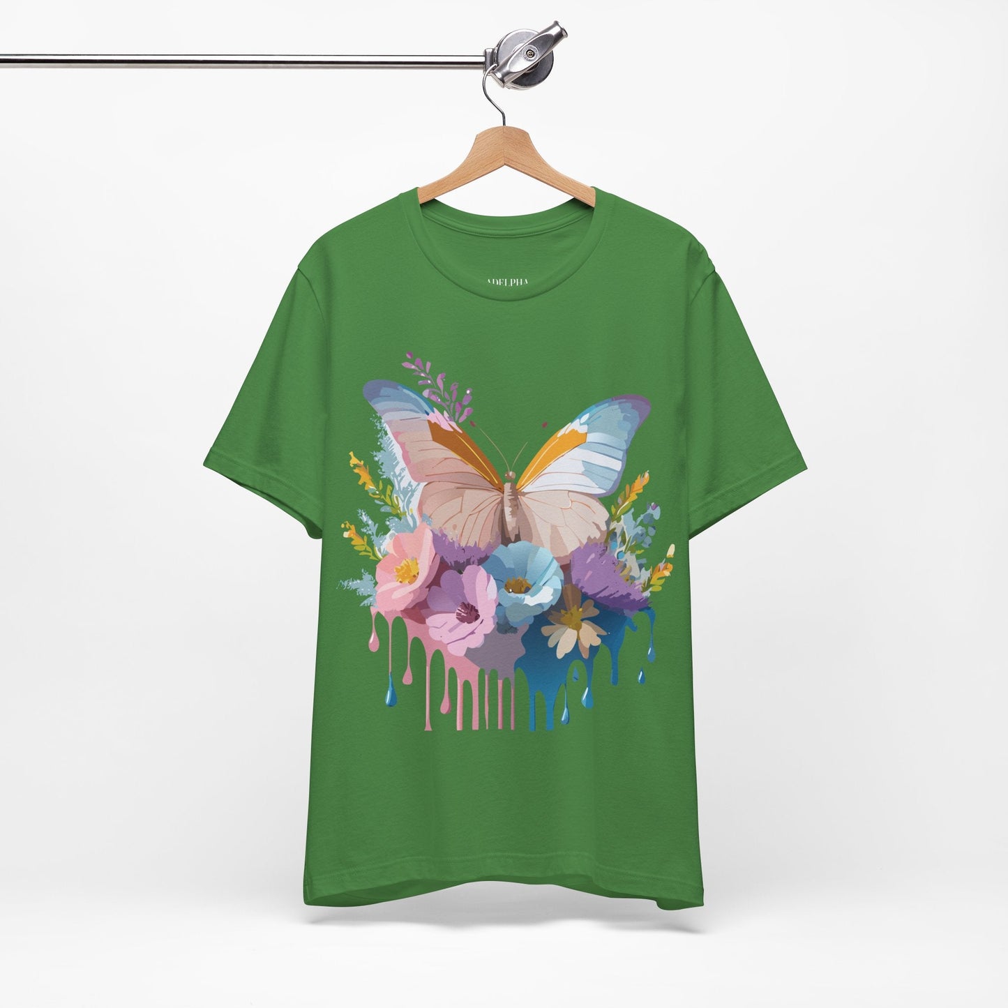 Butterfly Graphic T Shirt Unisex Adelpha Vintage Art Design Tee