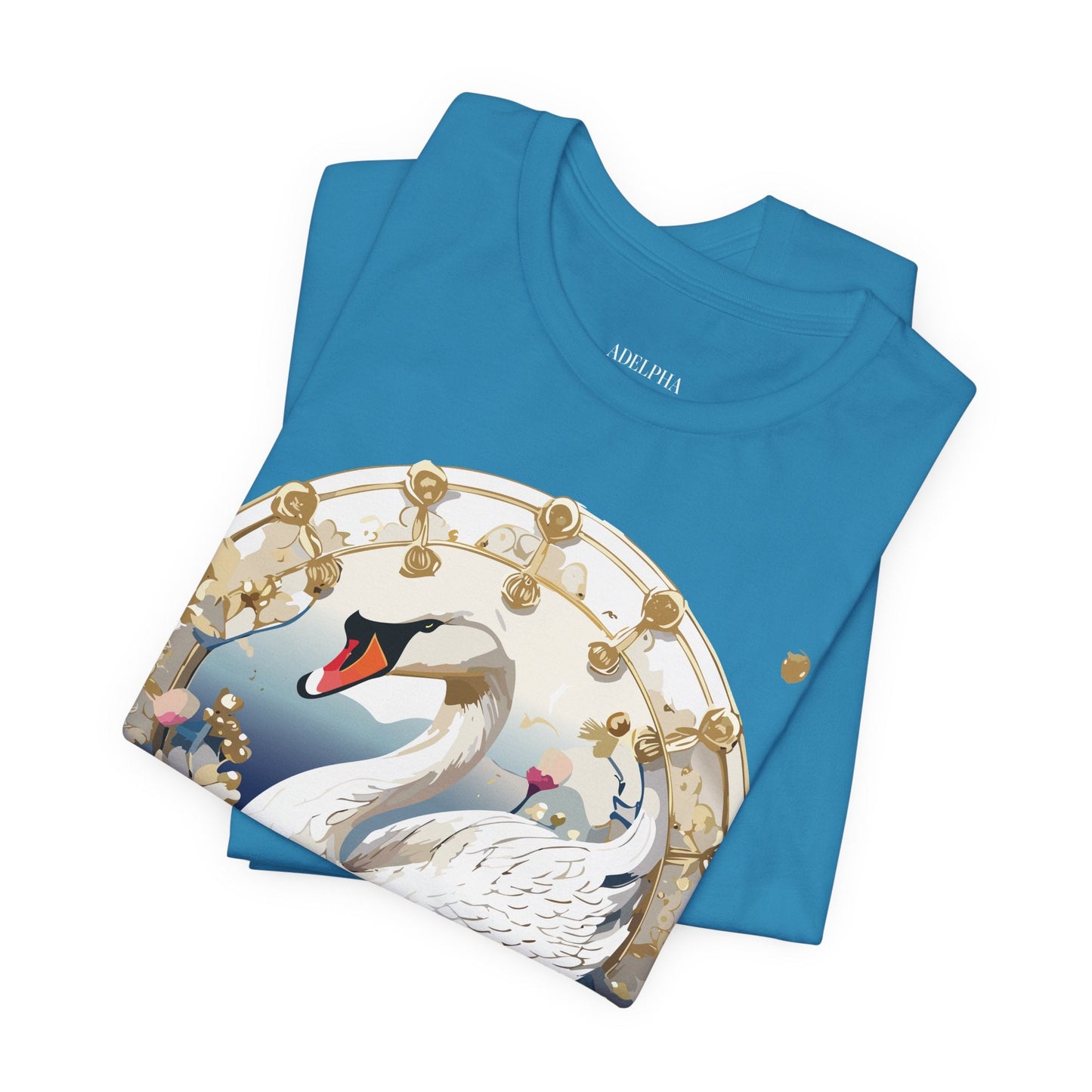 Medallion Graphic Unisex 100 Cotton Vintage Animal Medal Artwork Tee 44