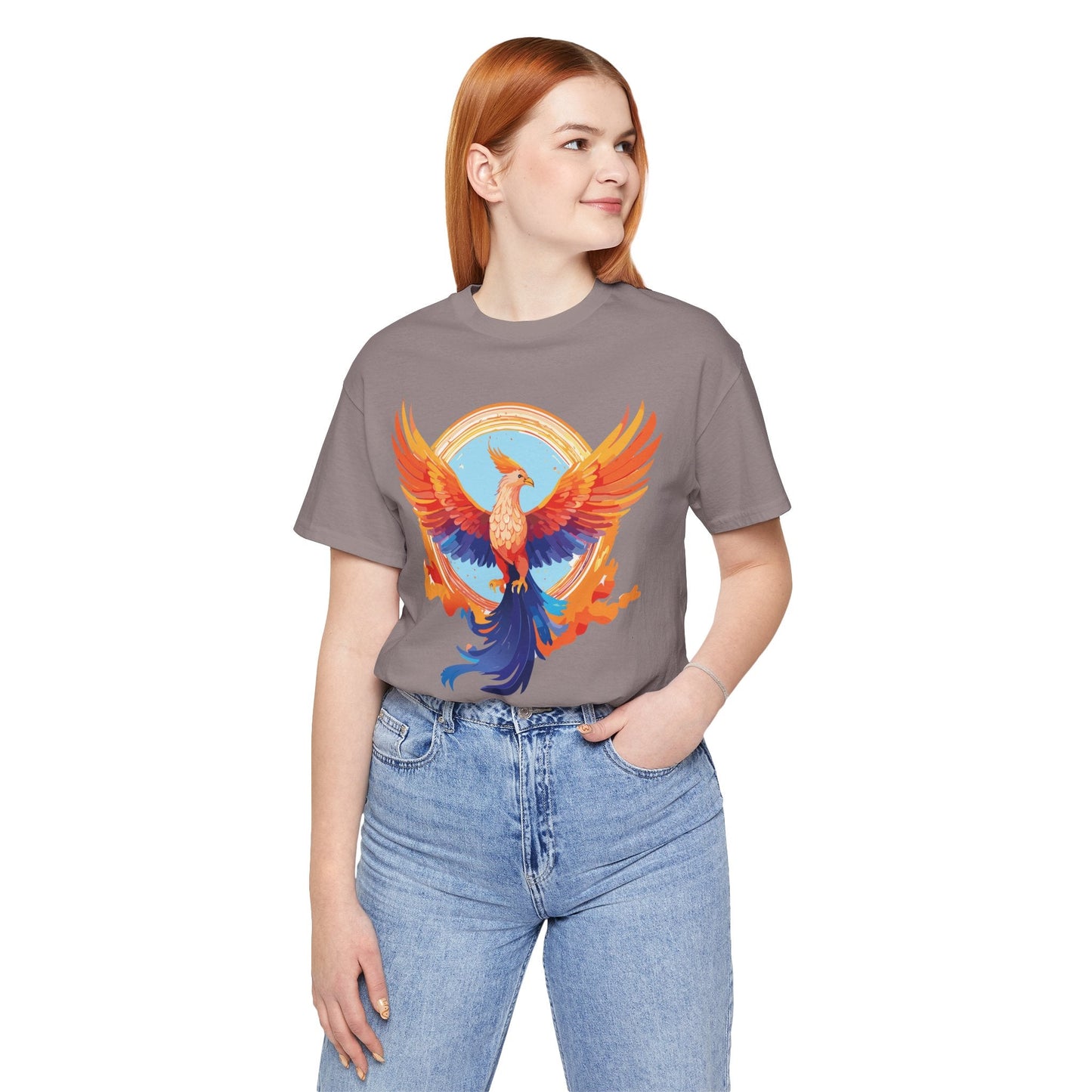 Unisex Animal Shirt With Art Design Wild Animals Tee Short Sleeve Comfort Fit Everyday Wear