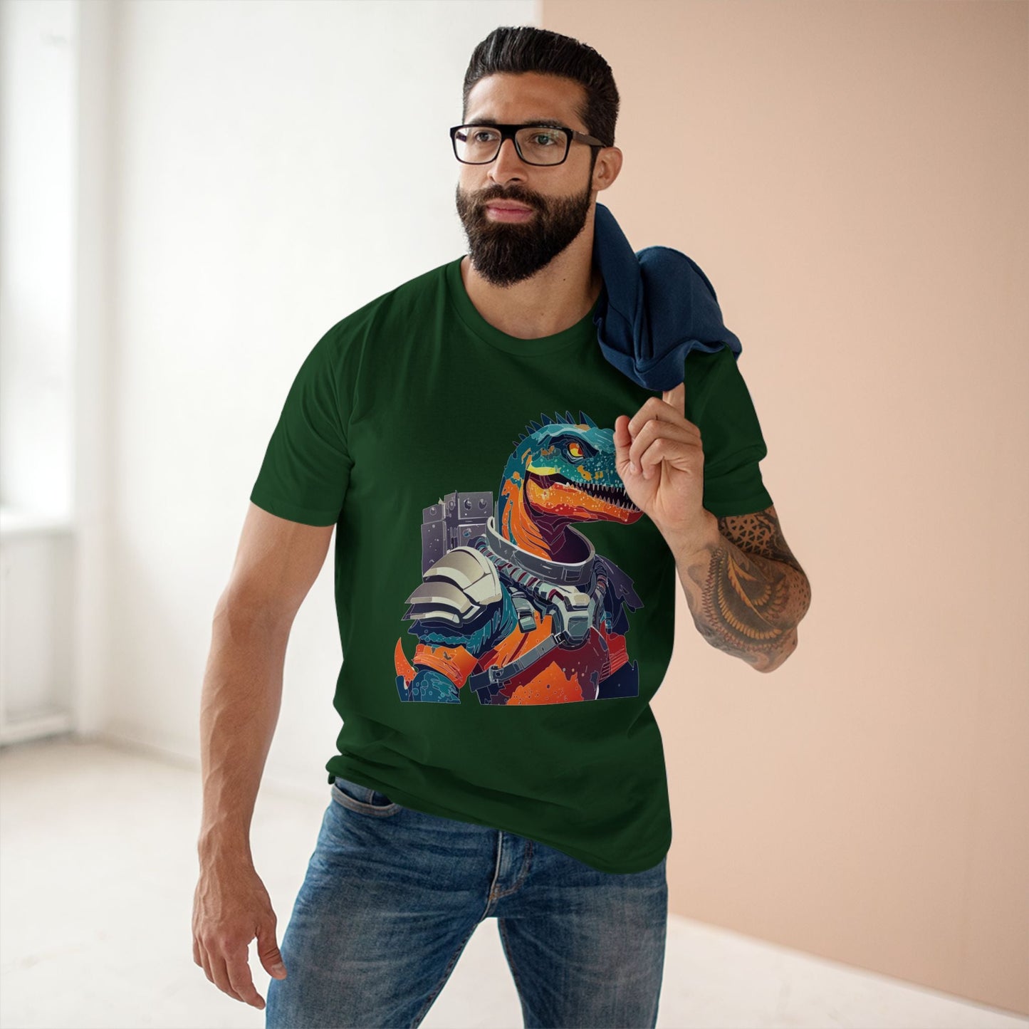 Aliens Graphic Unisex 100 Cotton Staple Tee 52