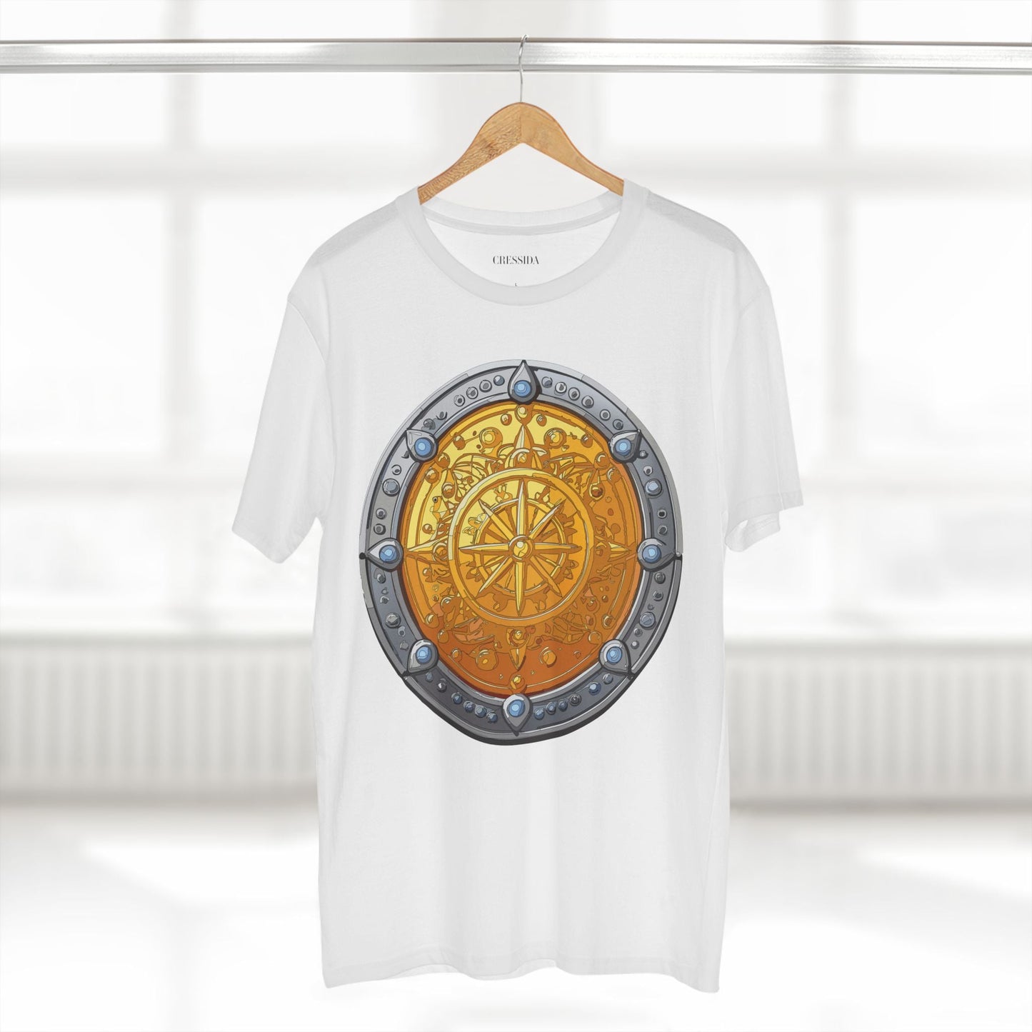 Antique Gold Coin Graphic Design T-Shirt Unisex 100 Cotton With Golden Print Artwork Tee 9