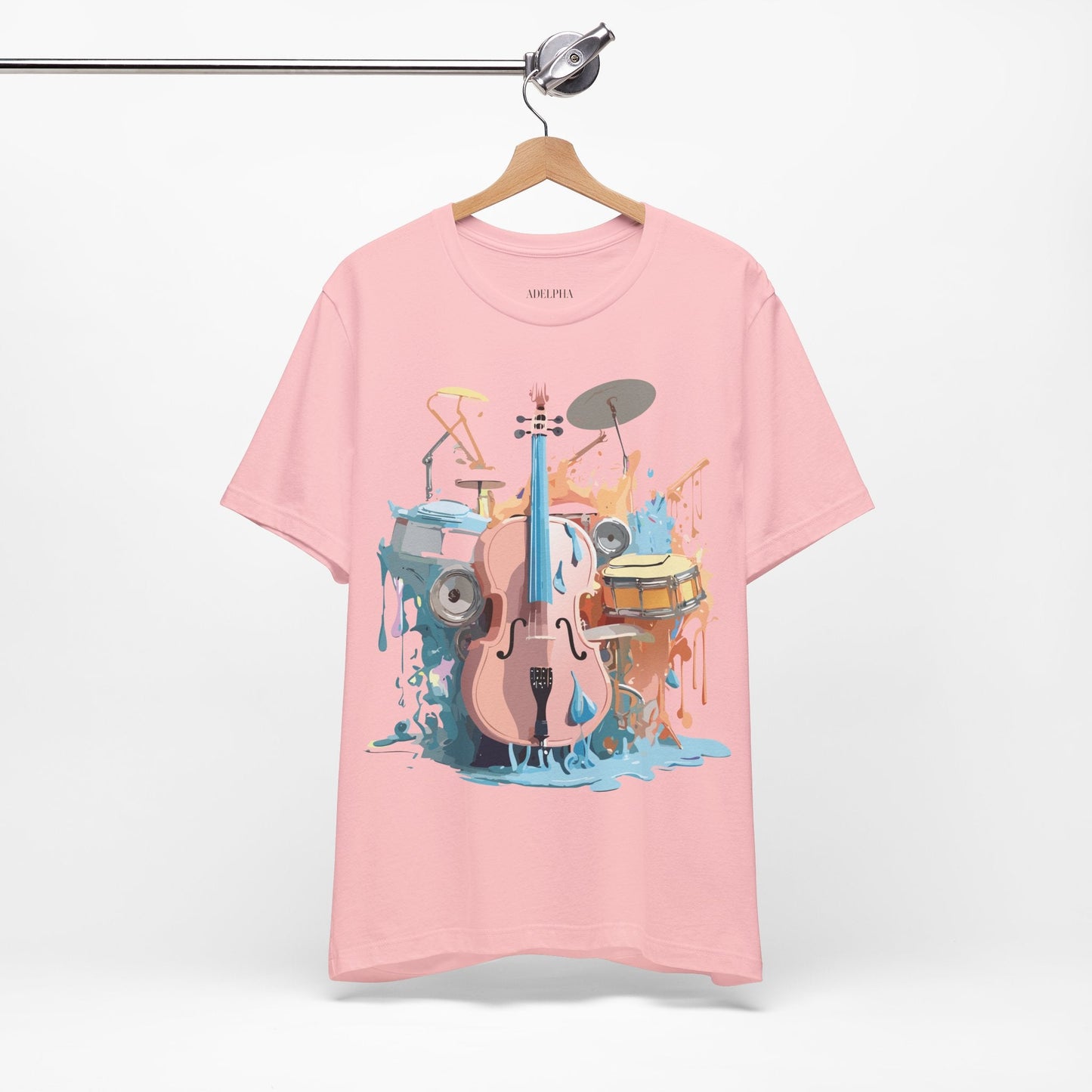 Adelpha Graphic Tee Unisex Short Sleeve Shirt With Vintage Inspired Artwork Design