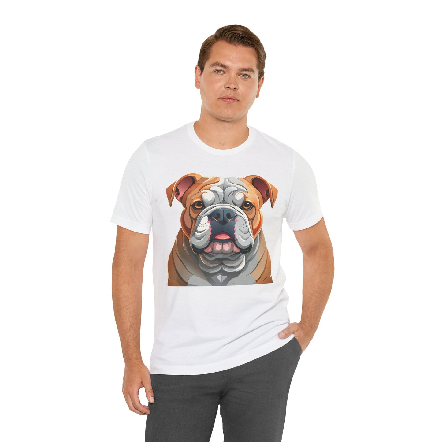 Unisex Animal Print Tee Shirt Art Design Wild Animals Graphic Tee For Everyday Wear