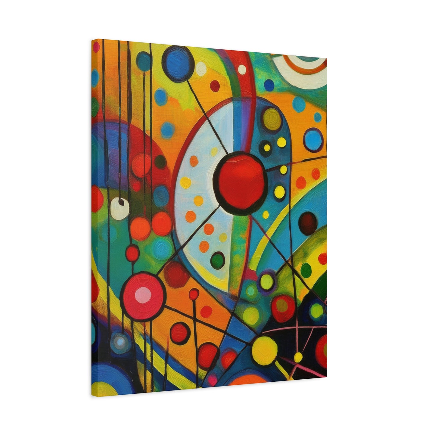 Abstract Oil Painting Print Canvas 20x24,20x30,24x30 24x32,24x36,30x40 32x48,36x48,40x60 Pine-Wood Inner Frame ABS-137