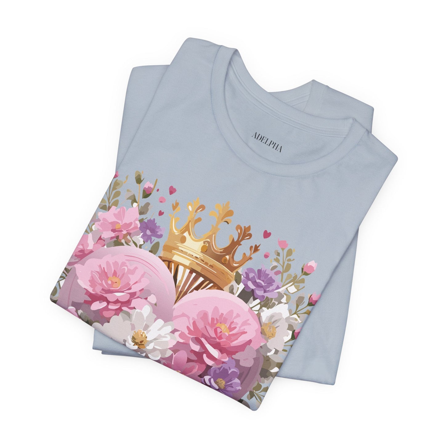 Valentine Day Graphic Unisex 100 Cotton Vintage Artwork with Love and Flower Design Tee 2