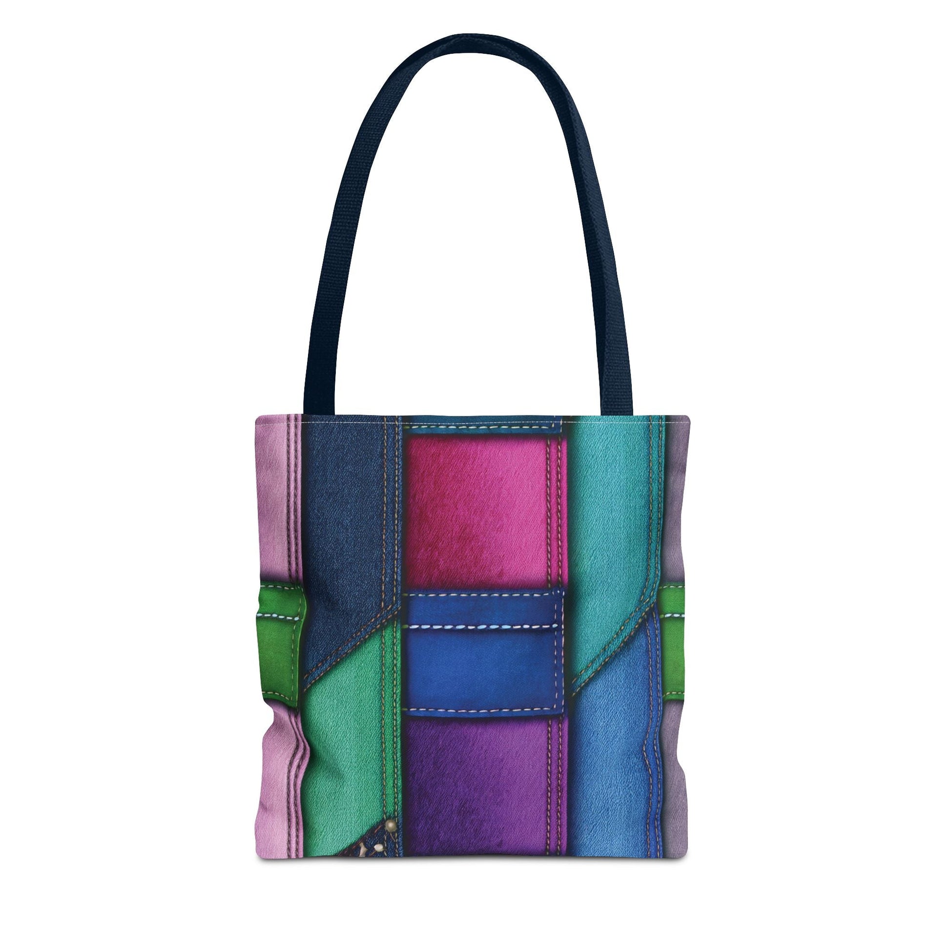 Denim Canvas Bag, Tote Bag Denim Printify