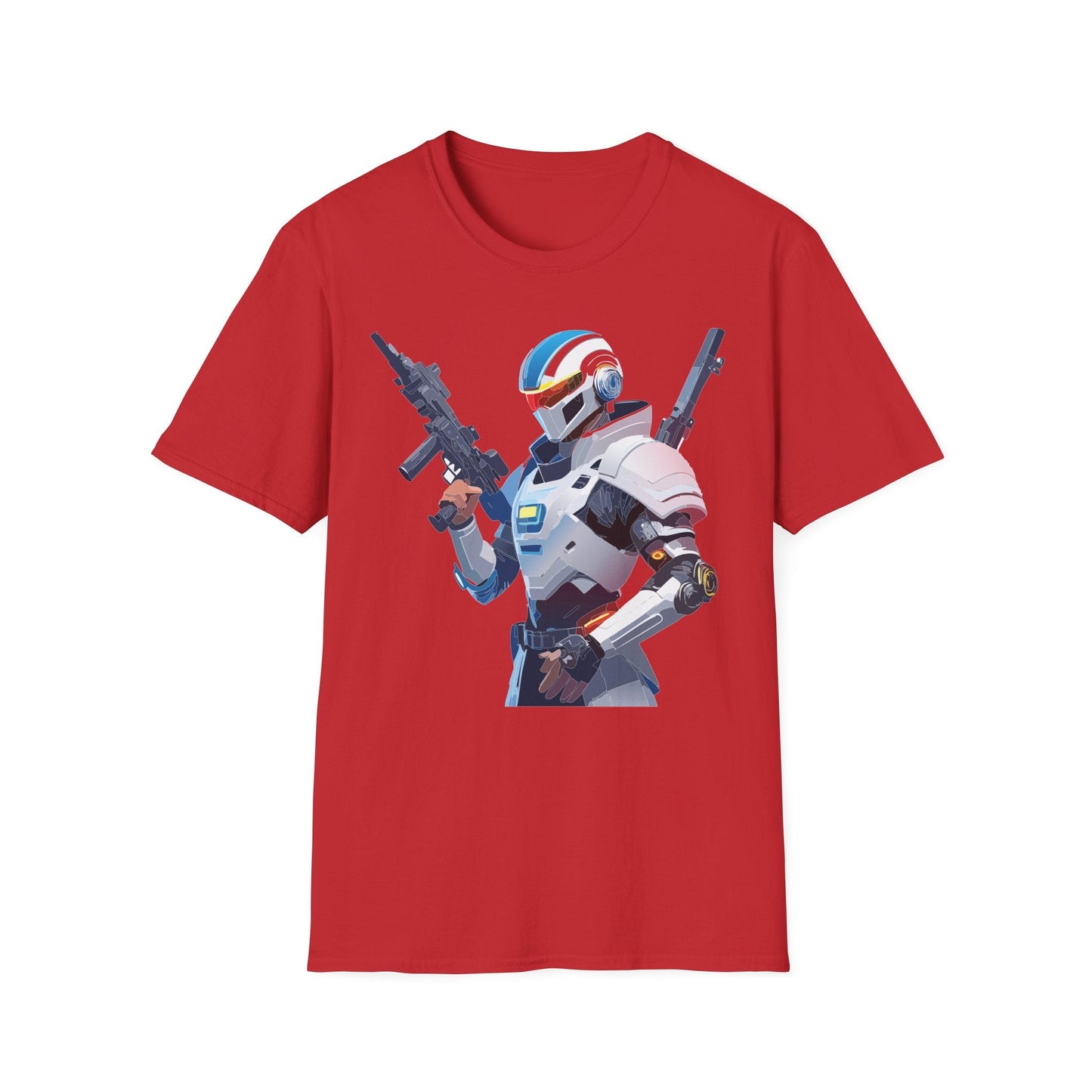 Robocop T Shirt Unisex Gildan Softstyle 64000 100 Percent Ring Spun Cotton Tee Premium