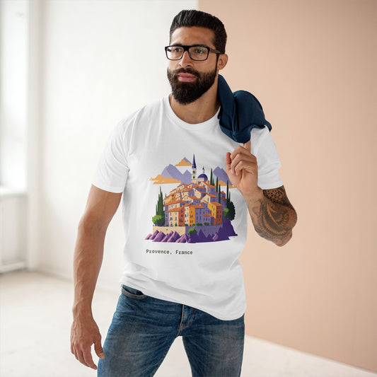 Provence Travel Graphic Unisex 100 Cotton Tee 9