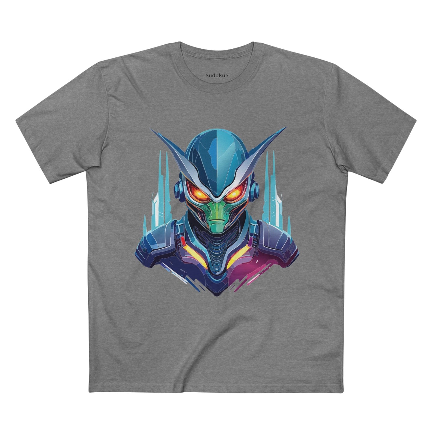 Aliens Graphic Unisex 100 Cotton Staple Tee 3