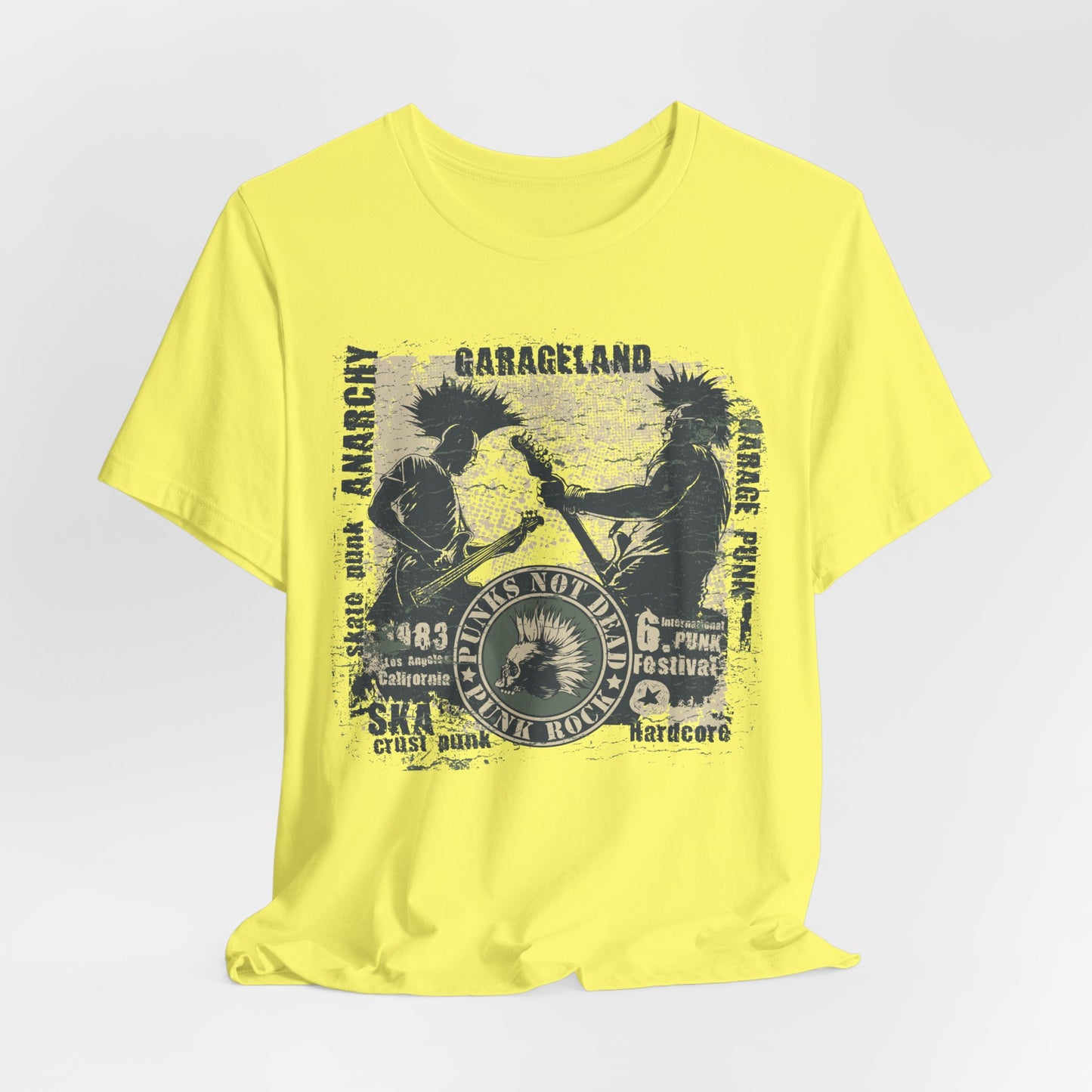 Punk Rock Graphic Tee, Retro Graphic T-Shirt, Artistic Vintage T-Shirt, Vintage Shirt, Retro Tee, Art Design Music Tees