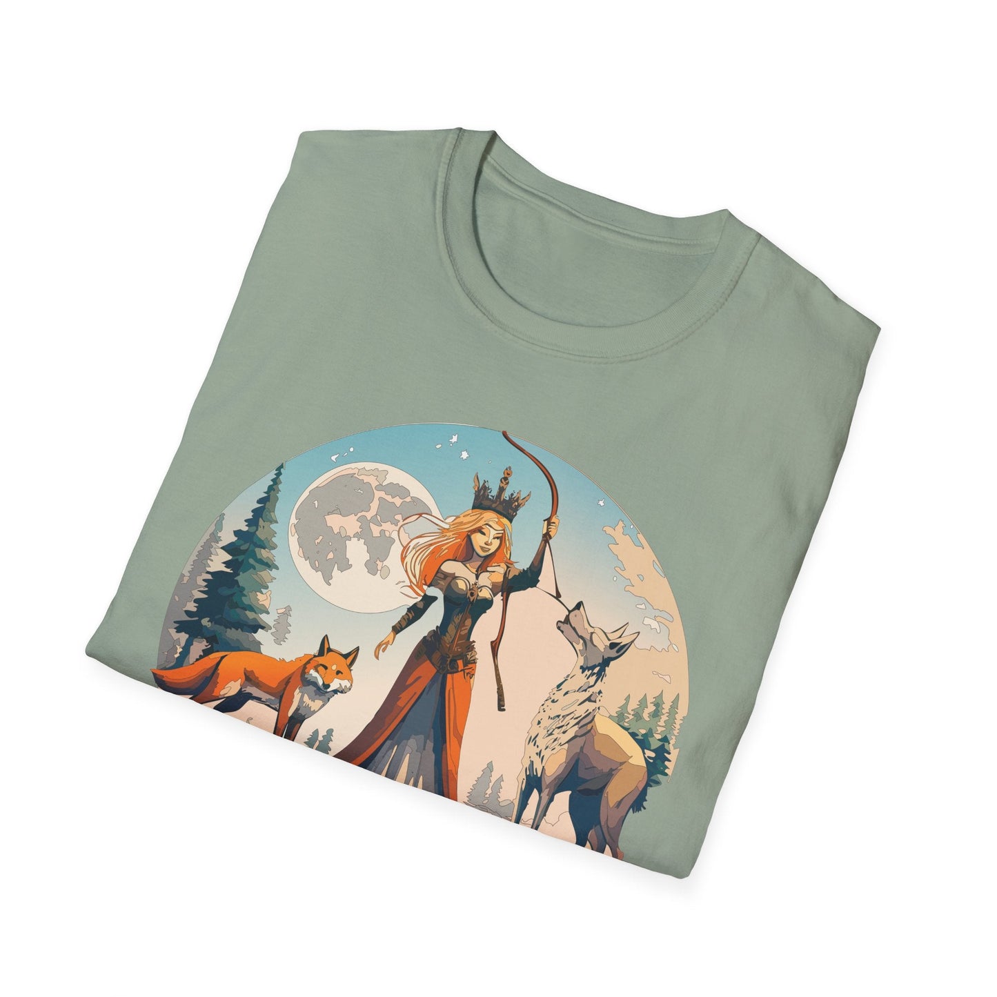 Womens Graphic T Shirts Art Design Shirt Softstyle Gildan 64000 Unisex Tee Ring Spun Cotton