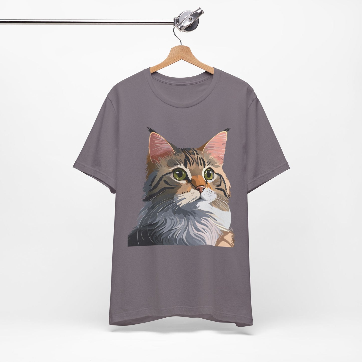 Unisex Animal Shirt Art Design Tee With Wild Animals Short Sleeve Comfort Wear Everyday
