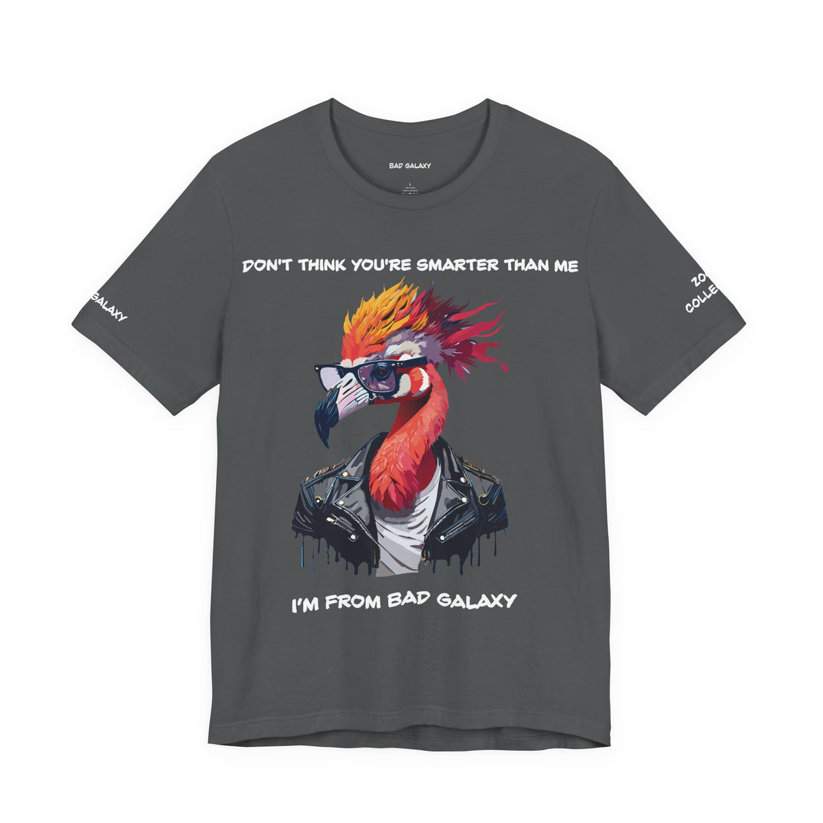 Animal Graphic Unisex Cotton Bella+Canvas Tee with Art Design b4