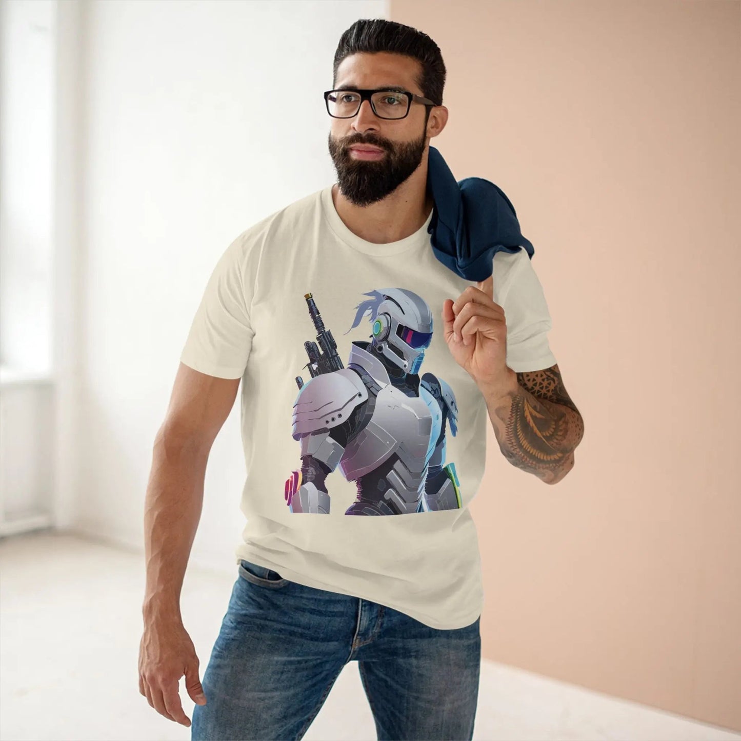 Robocop Graphic Unisex 100 Cotton Staple Tee 32
