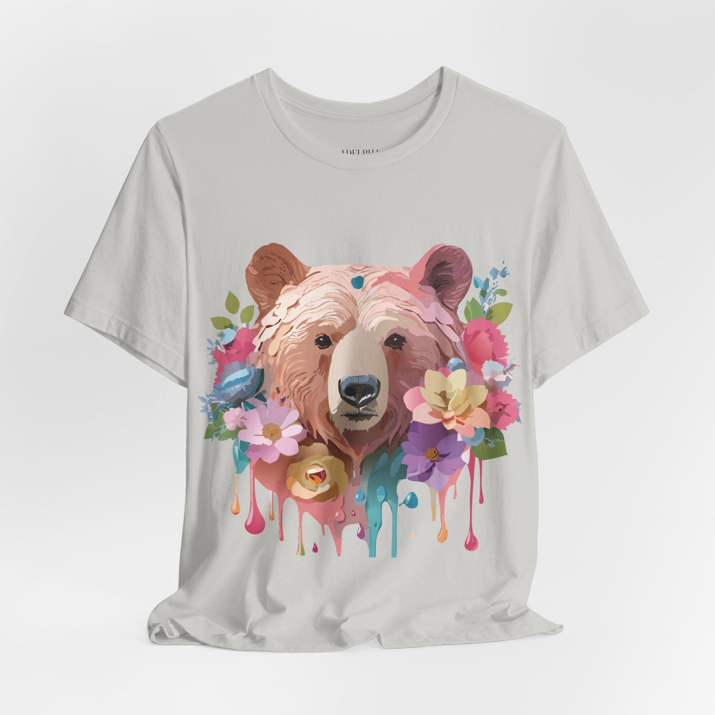 Bear Shirt Graphic Tee Unisex Jersey Short Sleeve Vintage Inspired Adelpha