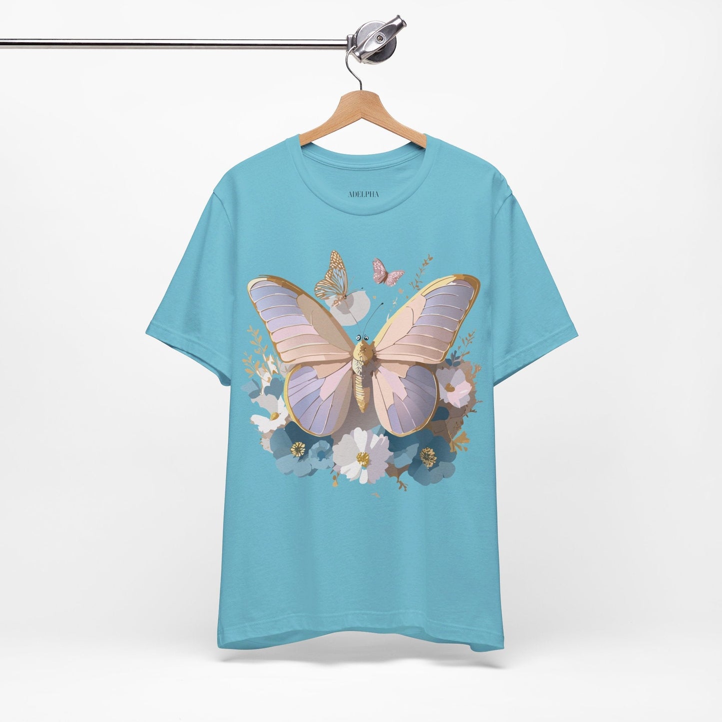 Adelpha Graphic Butterfly Shirt Unisex Jersey Short Sleeve Tee