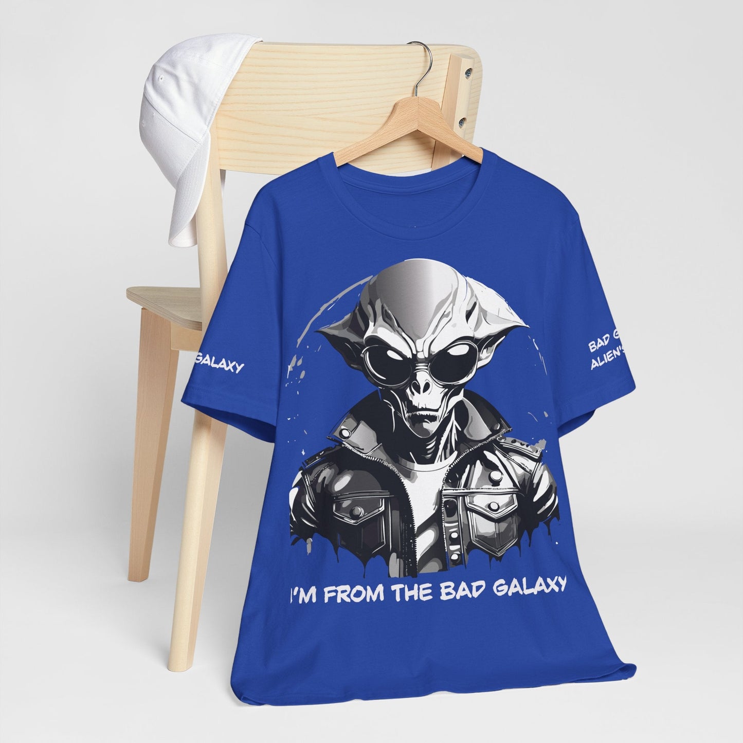 Alien Tee Shirt From Bad Galaxy Made To Order 100 Percent Cotton Lightweight Free Shipping