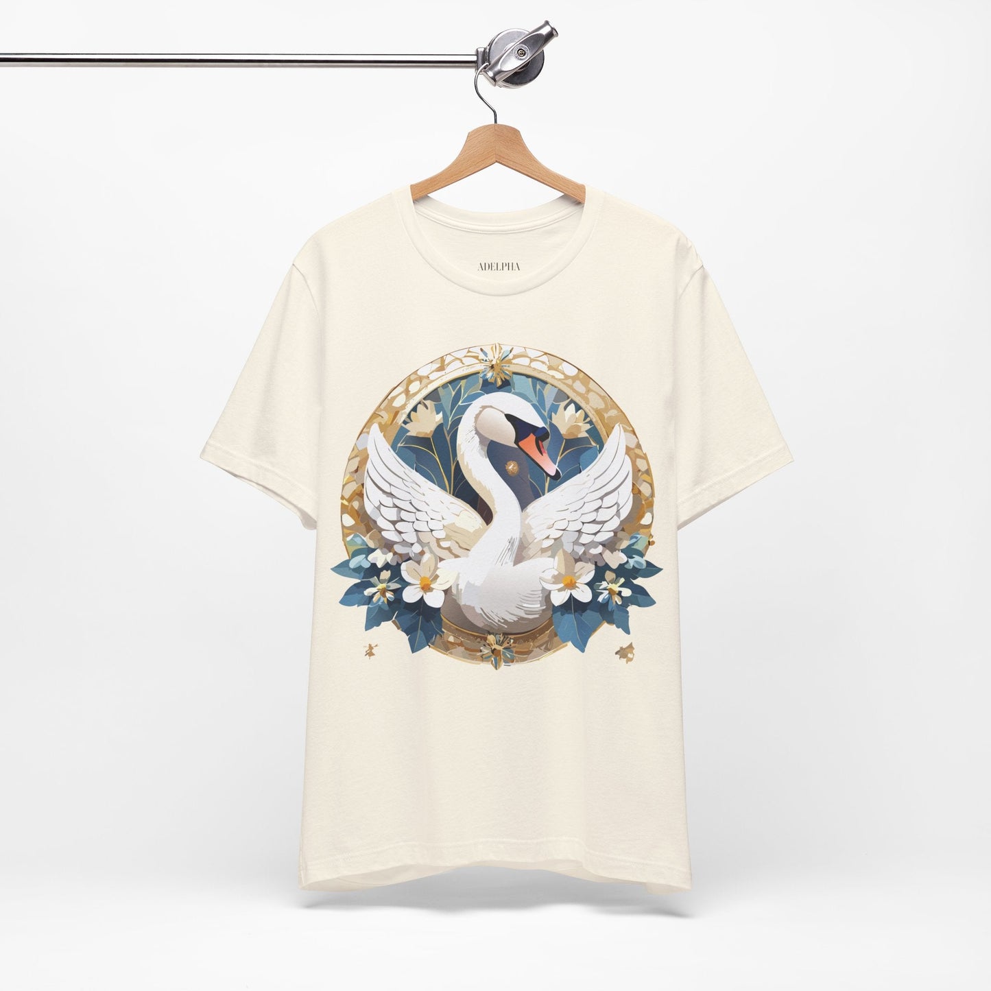 Adelpha Medallion Graphic Tee Unisex Jersey Short Sleeve Vintage Inspired Art Design