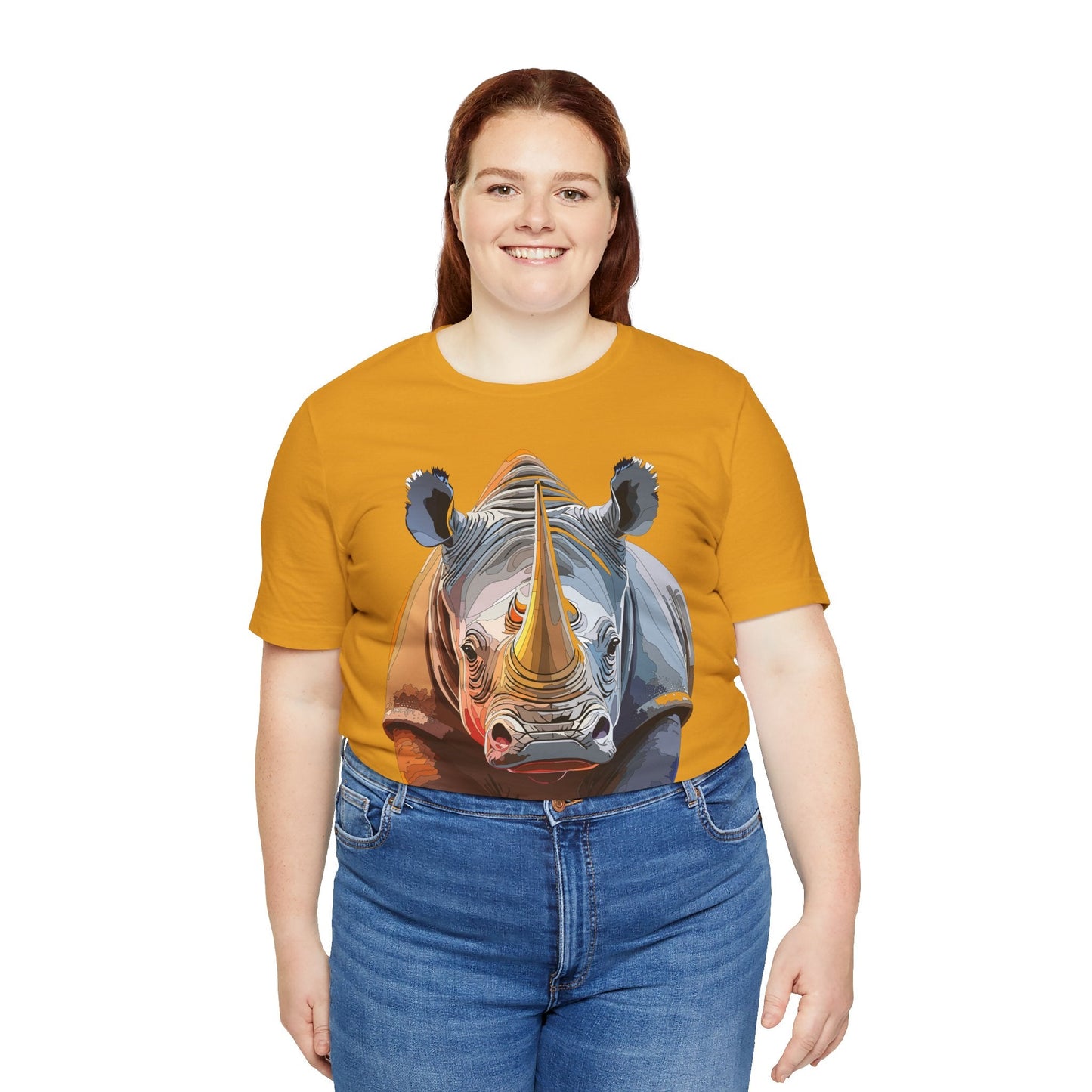 Unisex Animal Graphic Tee Shirt With Art Design Wild Animals Shirt Gildan Softstyle Cotton