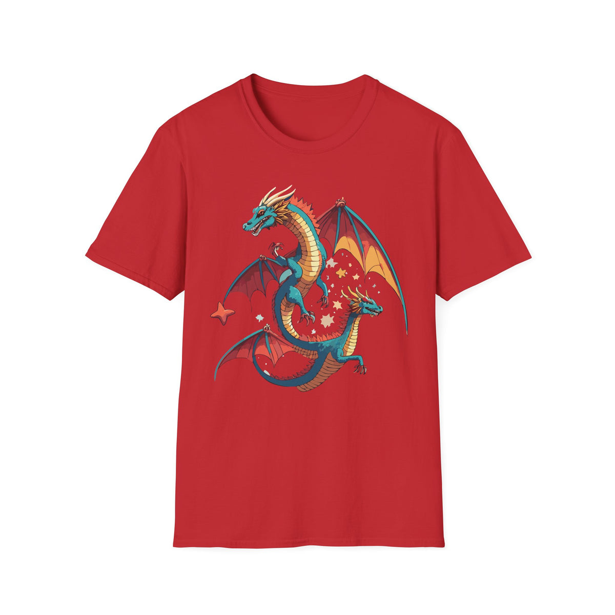 Dragon Graphic Tee Gildan Unisex 100 Cotton Tee Shirt with Animal a38