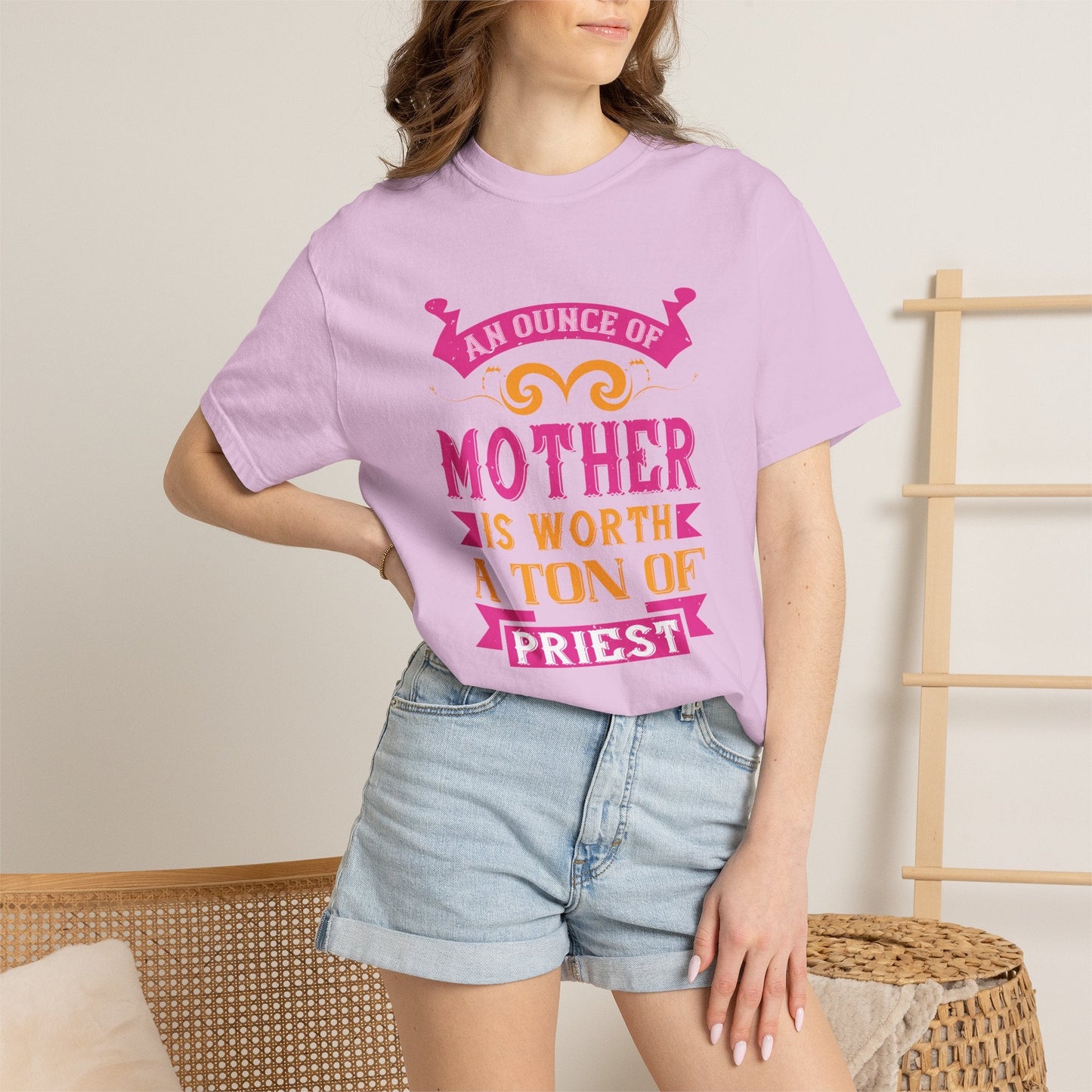 Mom T-shirt Mother Day Mama Tee Unisex Comfort Colors Garment-Dyed Cotton h63